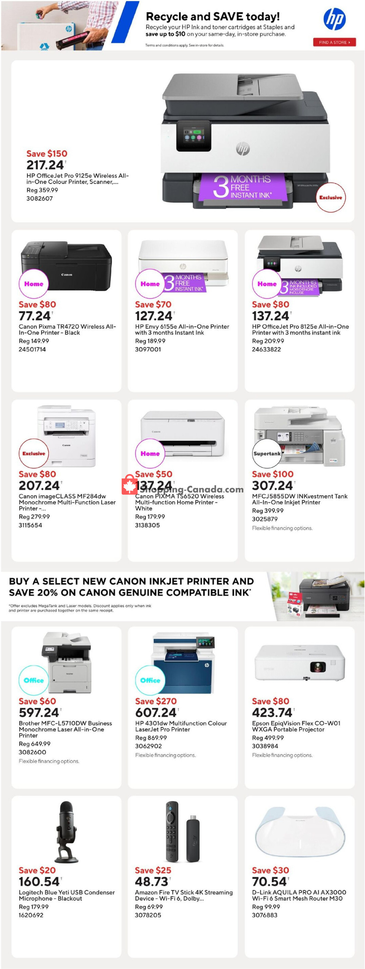 Staples flyer from Friday June 5, 2026 to Thursday June 11, 2026 - page 9