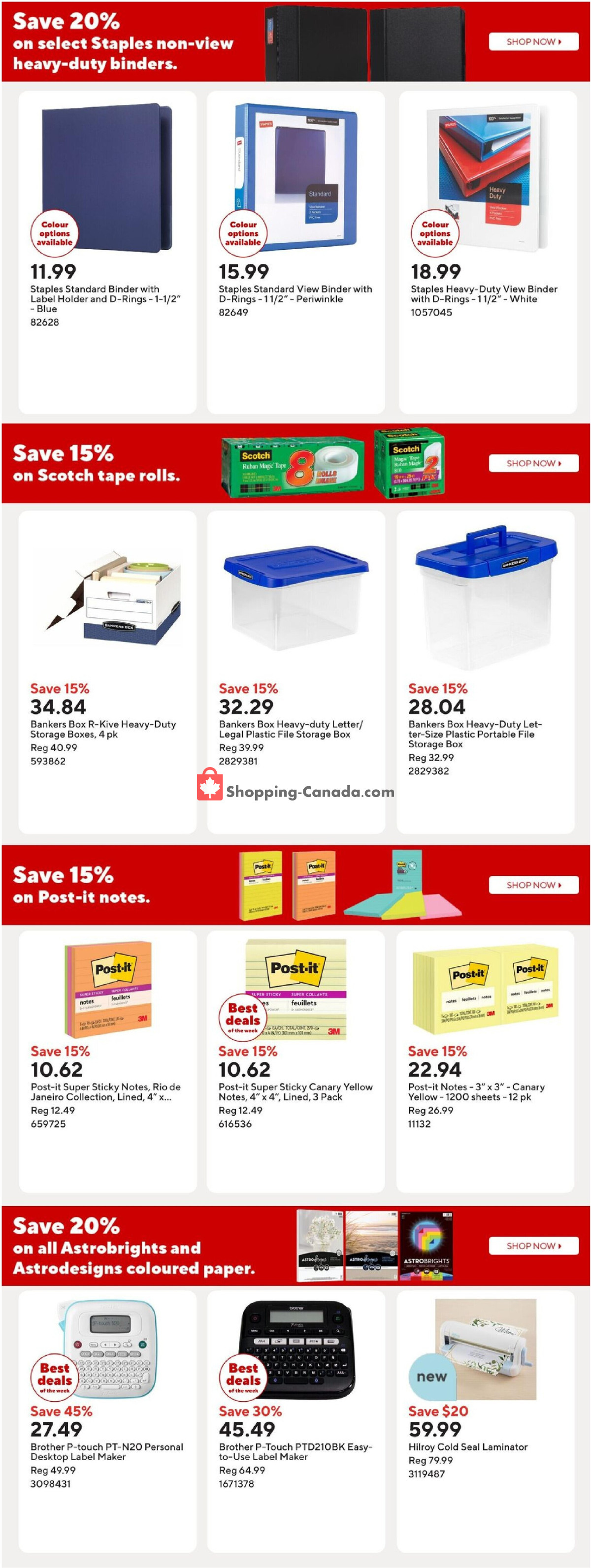 Staples flyer from Friday May 1, 2026 to Thursday May 7, 2026 - page 11