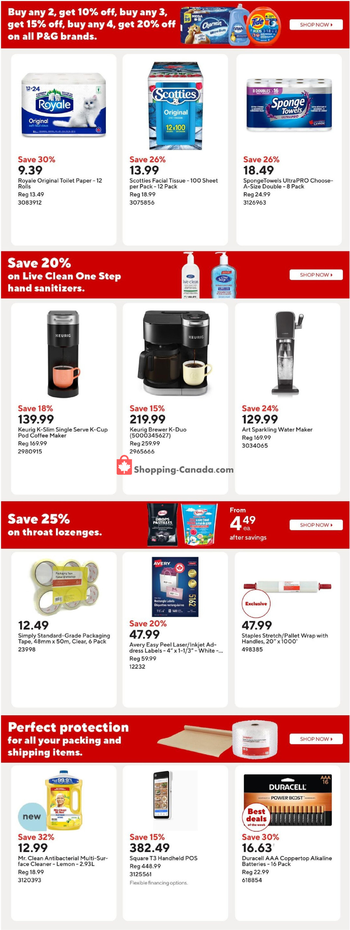 Staples flyer from Friday May 1, 2026 to Thursday May 7, 2026 - page 12