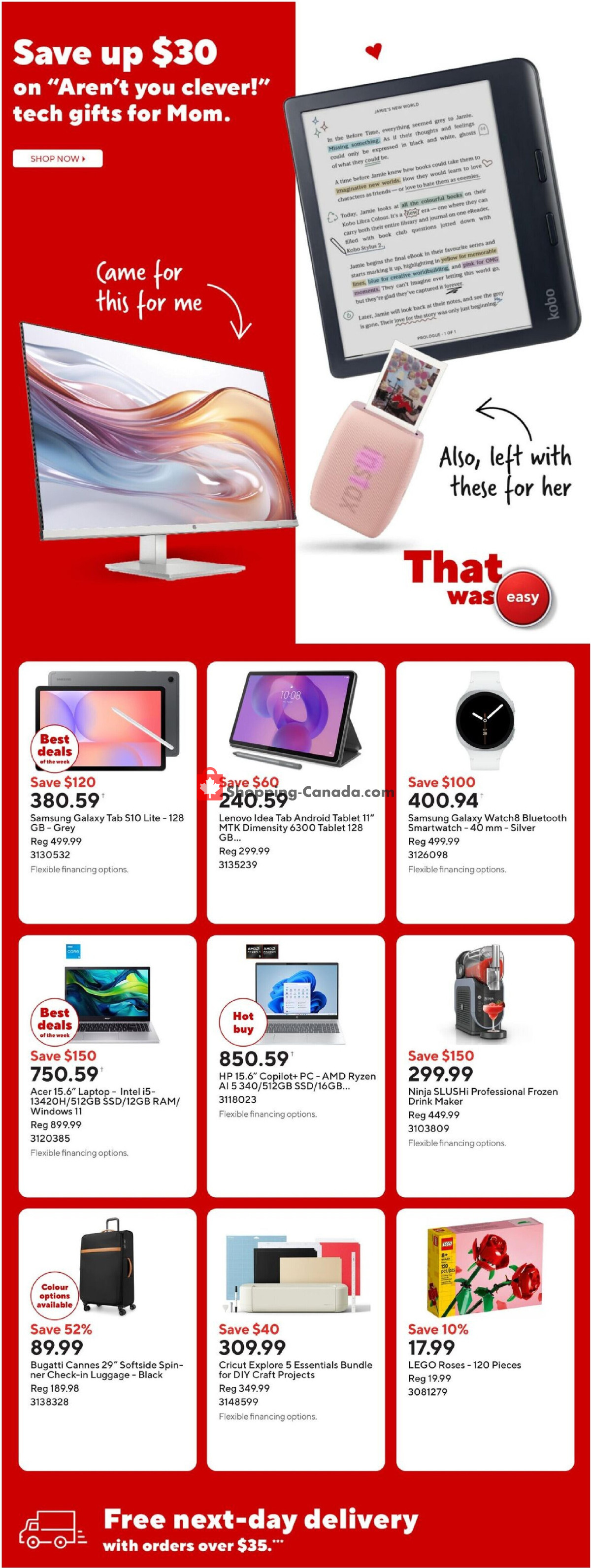 Staples flyer from Friday May 1, 2026 to Thursday May 7, 2026 - page 2