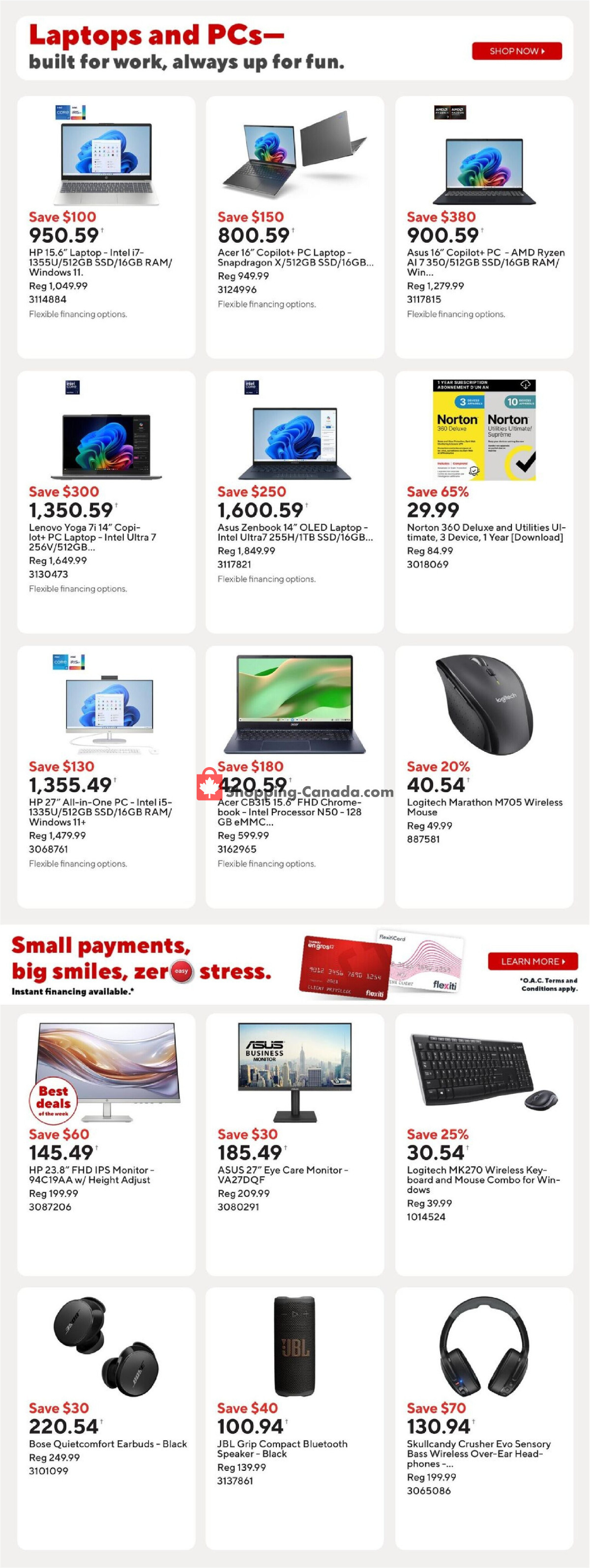 Staples flyer from Friday May 1, 2026 to Thursday May 7, 2026 - page 4