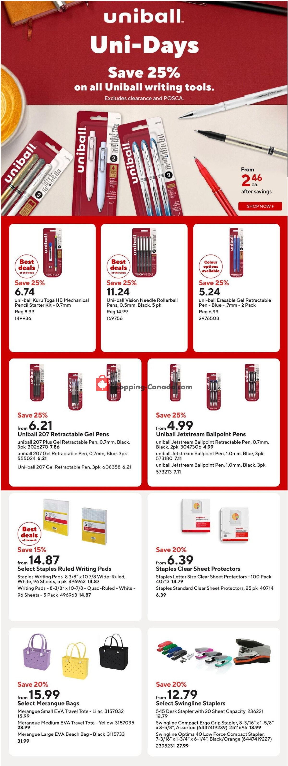 Staples flyer from Friday May 15, 2026 to Thursday May 21, 2026 - page 12