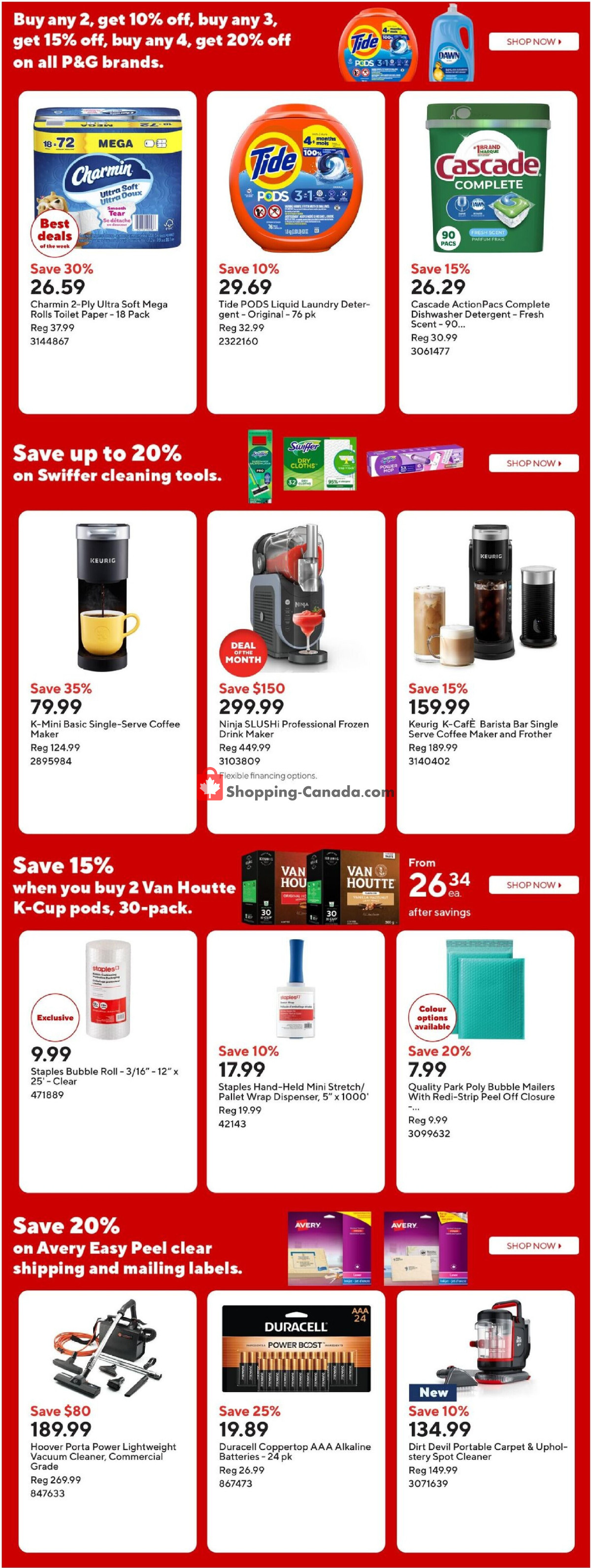 Staples flyer from Friday May 15, 2026 to Thursday May 21, 2026 - page 14