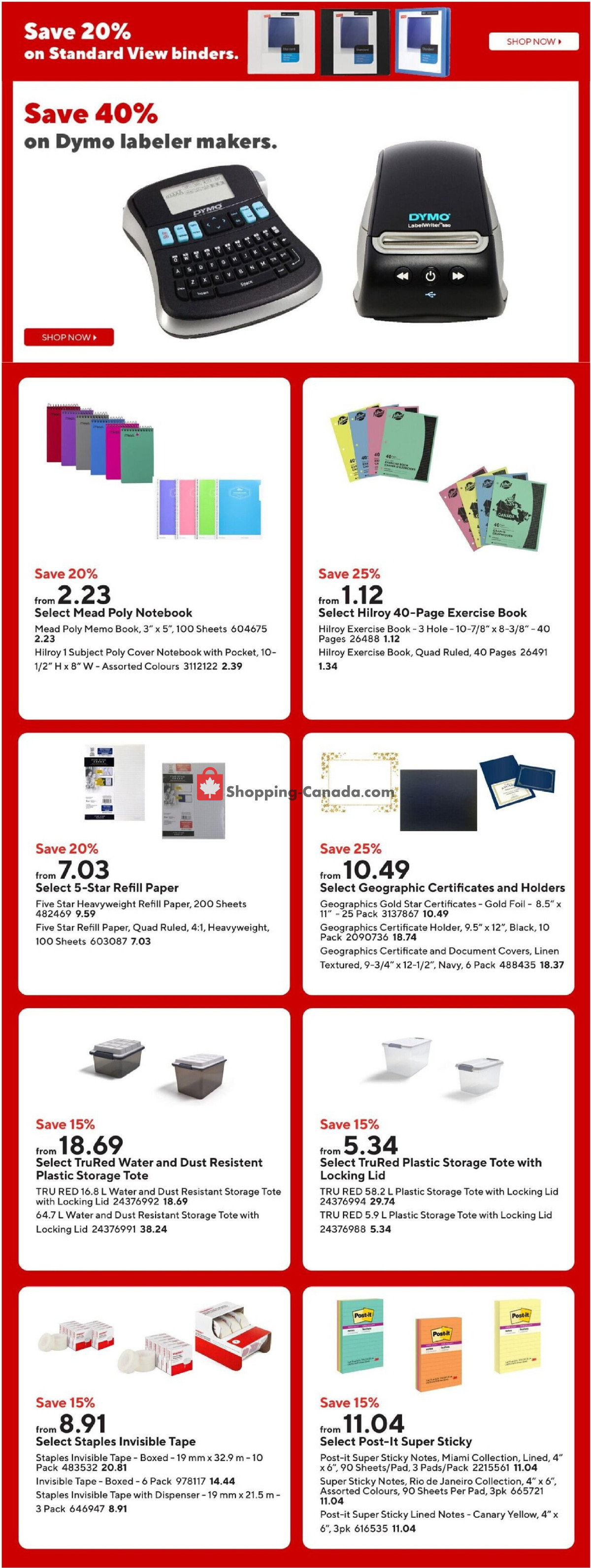 Staples flyer from Friday May 29, 2026 to Thursday June 4, 2026 - page 12