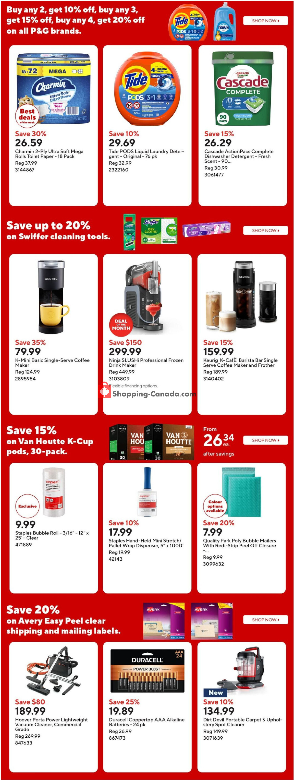 Staples flyer from Friday May 8, 2026 to Thursday May 14, 2026 - page 14