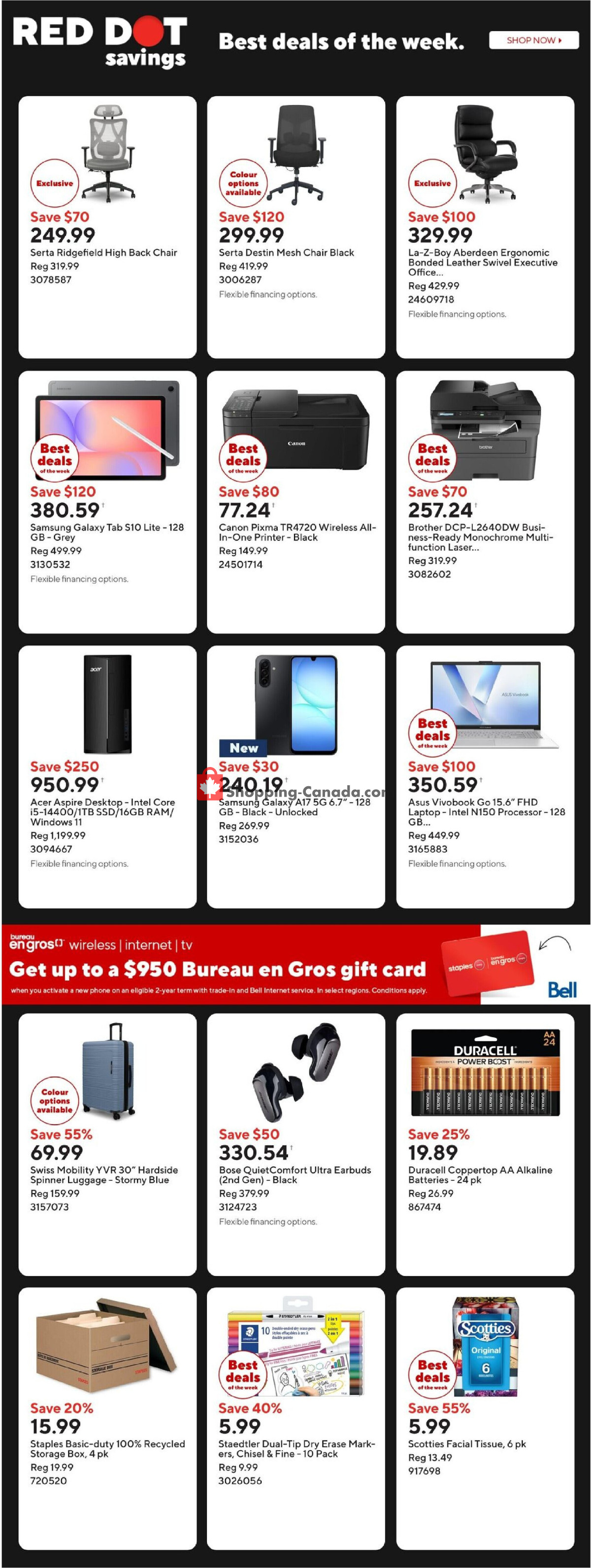 Staples flyer from Friday May 8, 2026 to Thursday May 14, 2026 - page 2