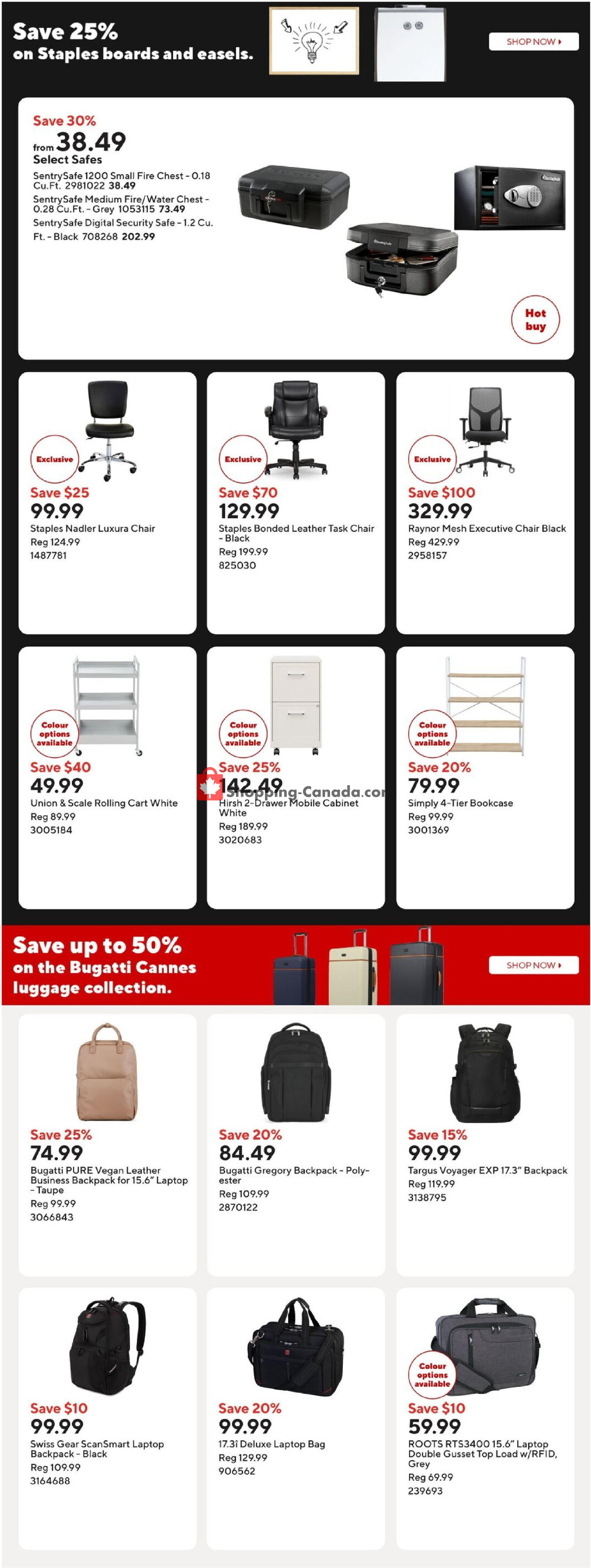 Staples flyer from Friday May 8, 2026 to Thursday May 14, 2026 - page 4