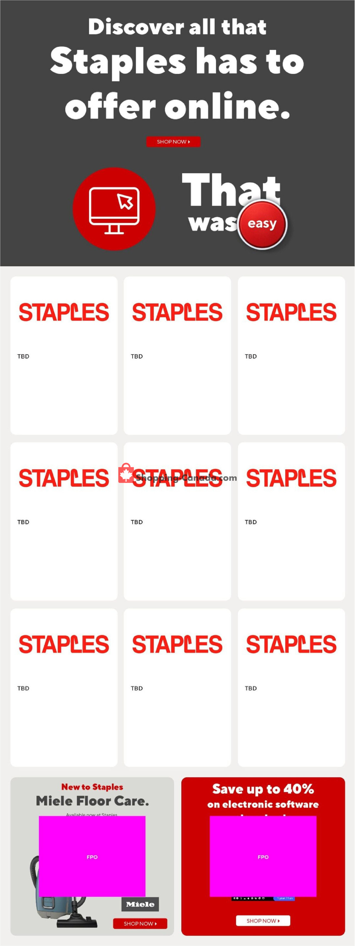 Staples flyer from Friday October 30, 2026 to Thursday November 5, 2026 - page 17