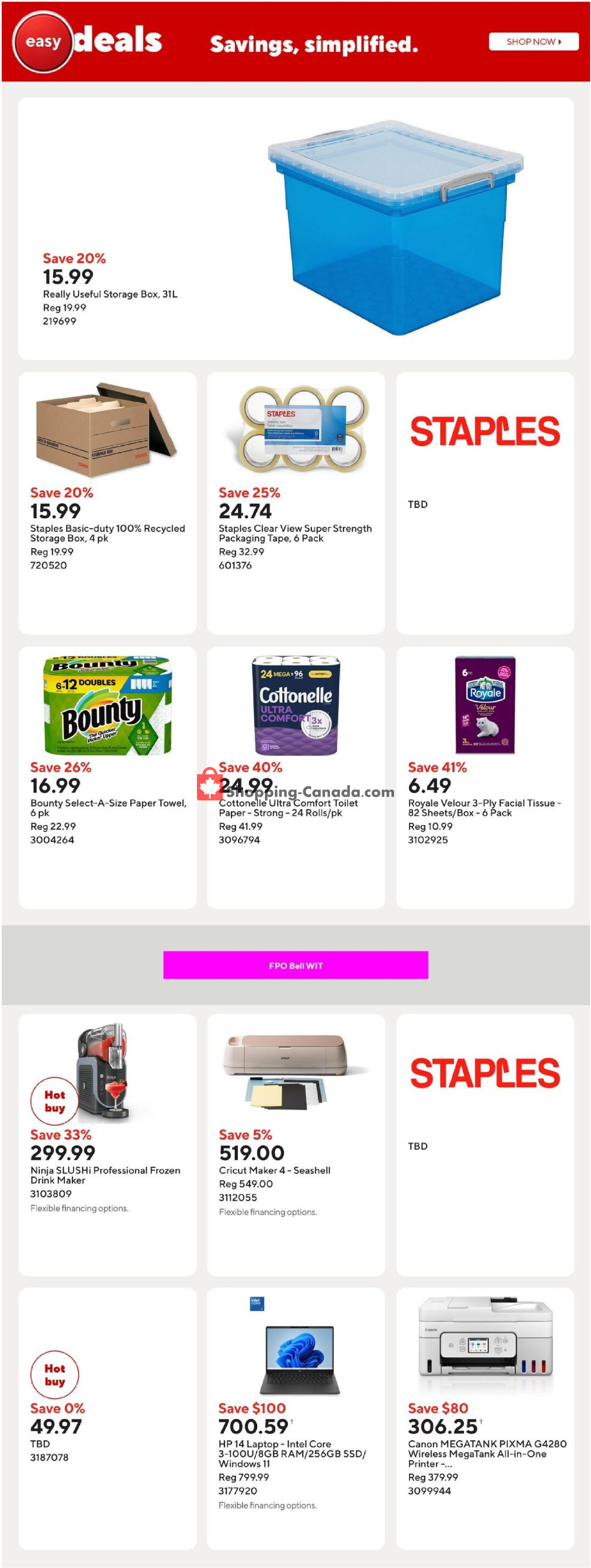 Staples flyer from Friday October 30, 2026 to Thursday November 5, 2026 - page 2