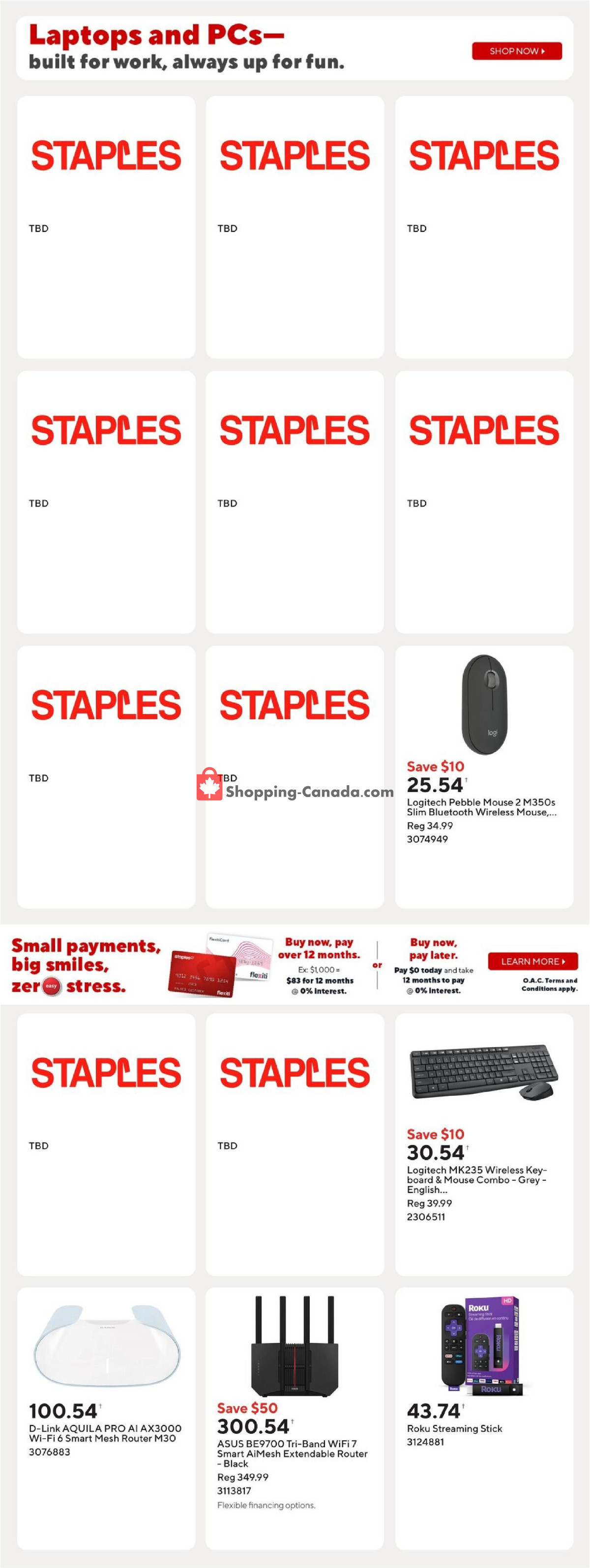 Staples flyer from Friday October 30, 2026 to Thursday November 5, 2026 - page 3