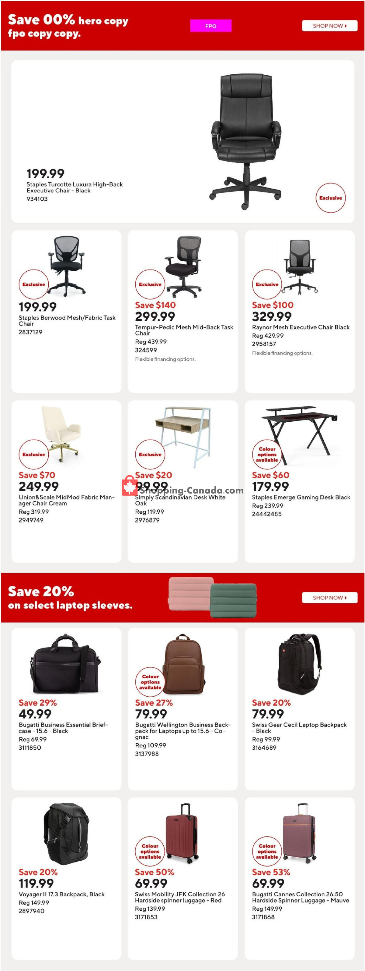 Staples flyer from Friday October 30, 2026 to Thursday November 5, 2026 - page 7