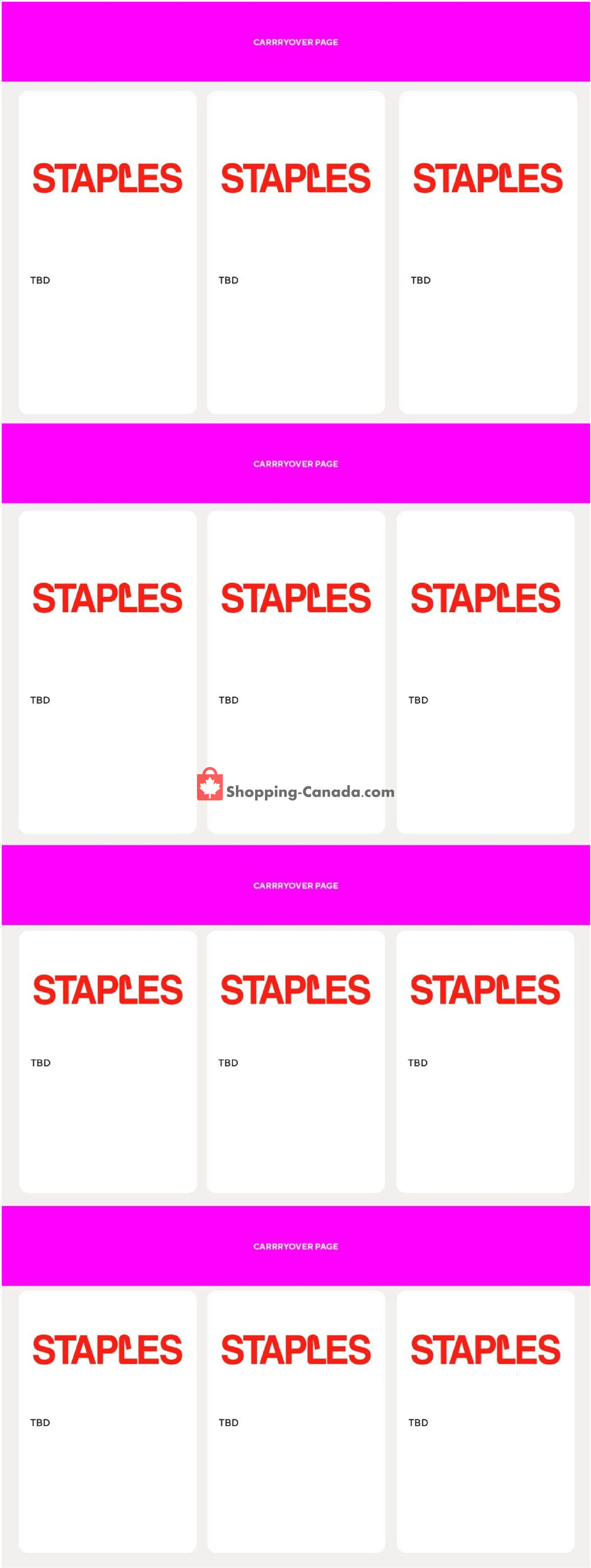 Staples flyer from Friday October 30, 2026 to Thursday November 5, 2026 - page 8
