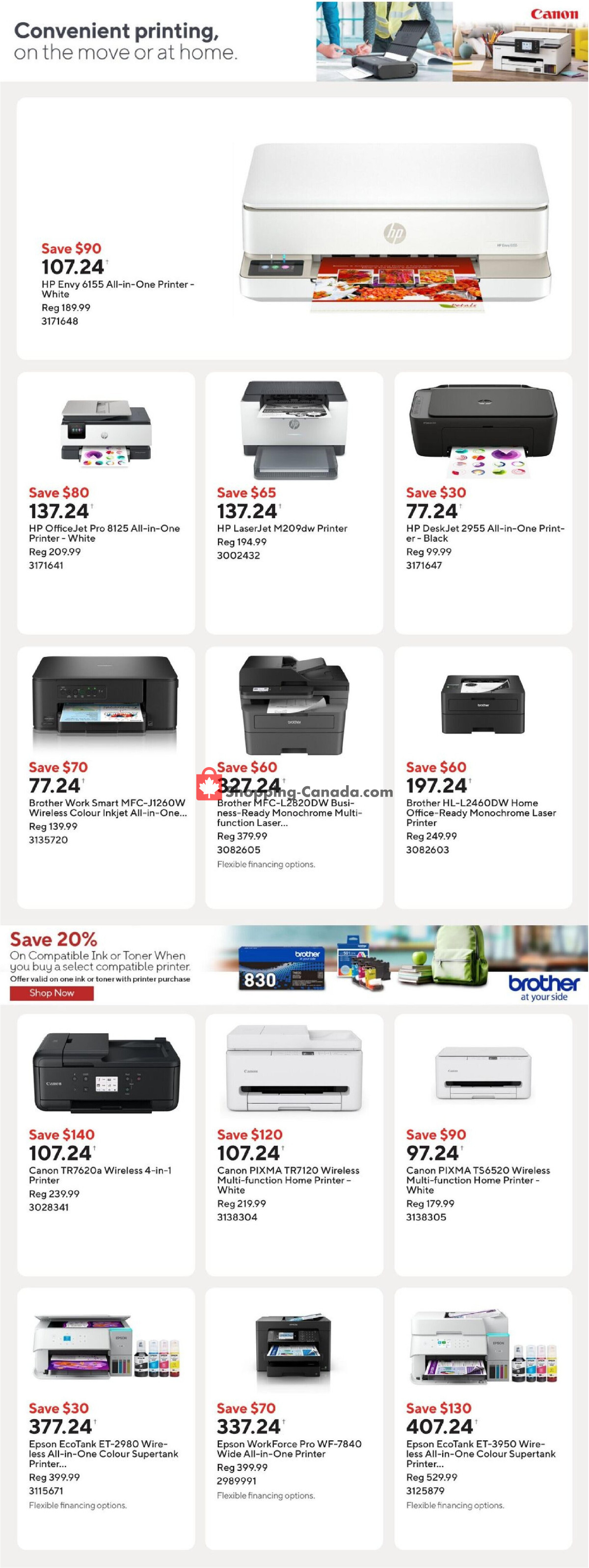 Staples flyer from Friday September 18, 2026 to Thursday September 24, 2026 - page 10