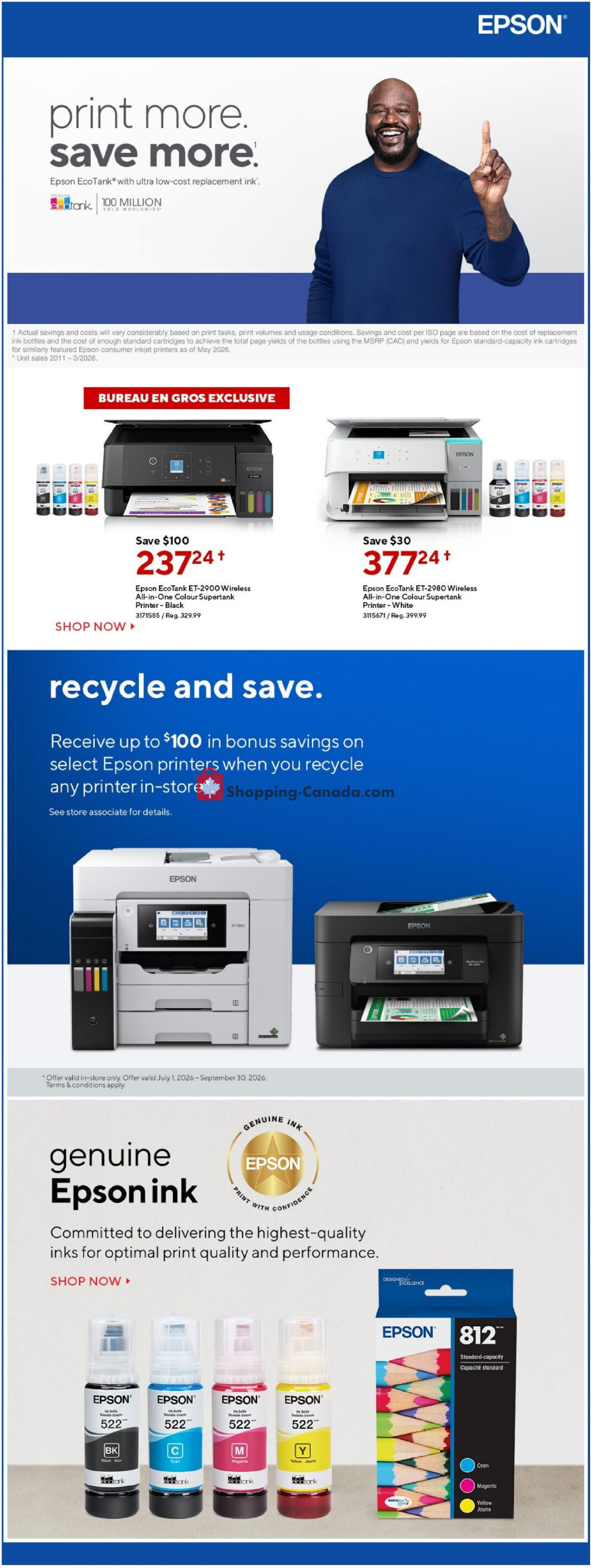 Staples flyer from Friday September 18, 2026 to Thursday September 24, 2026 - page 17