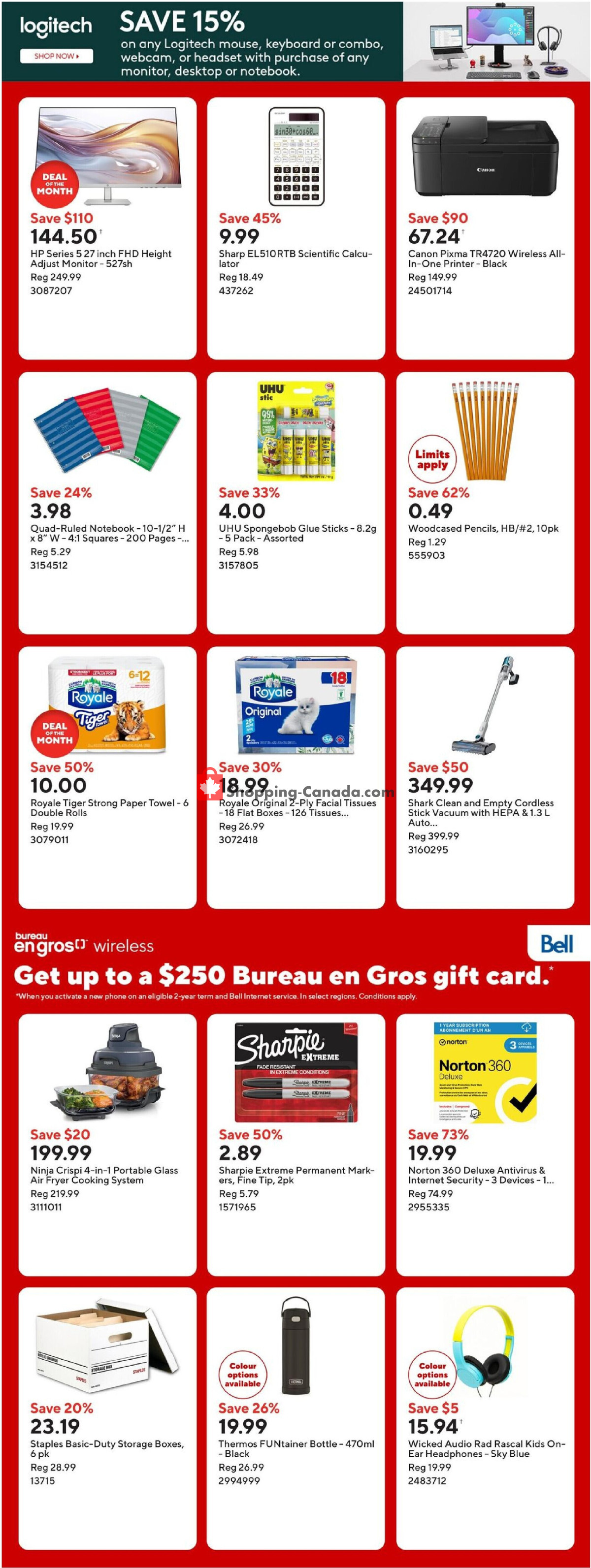Staples flyer from Friday September 4, 2026 to Thursday September 10, 2026 - page 3