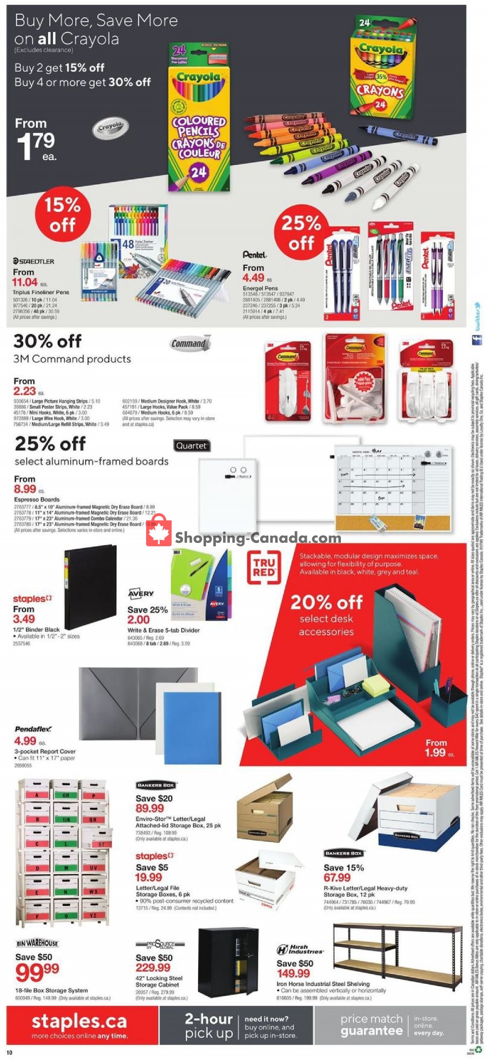 Staples Canada, flyer (Deal of the Week Atlantic) February 19