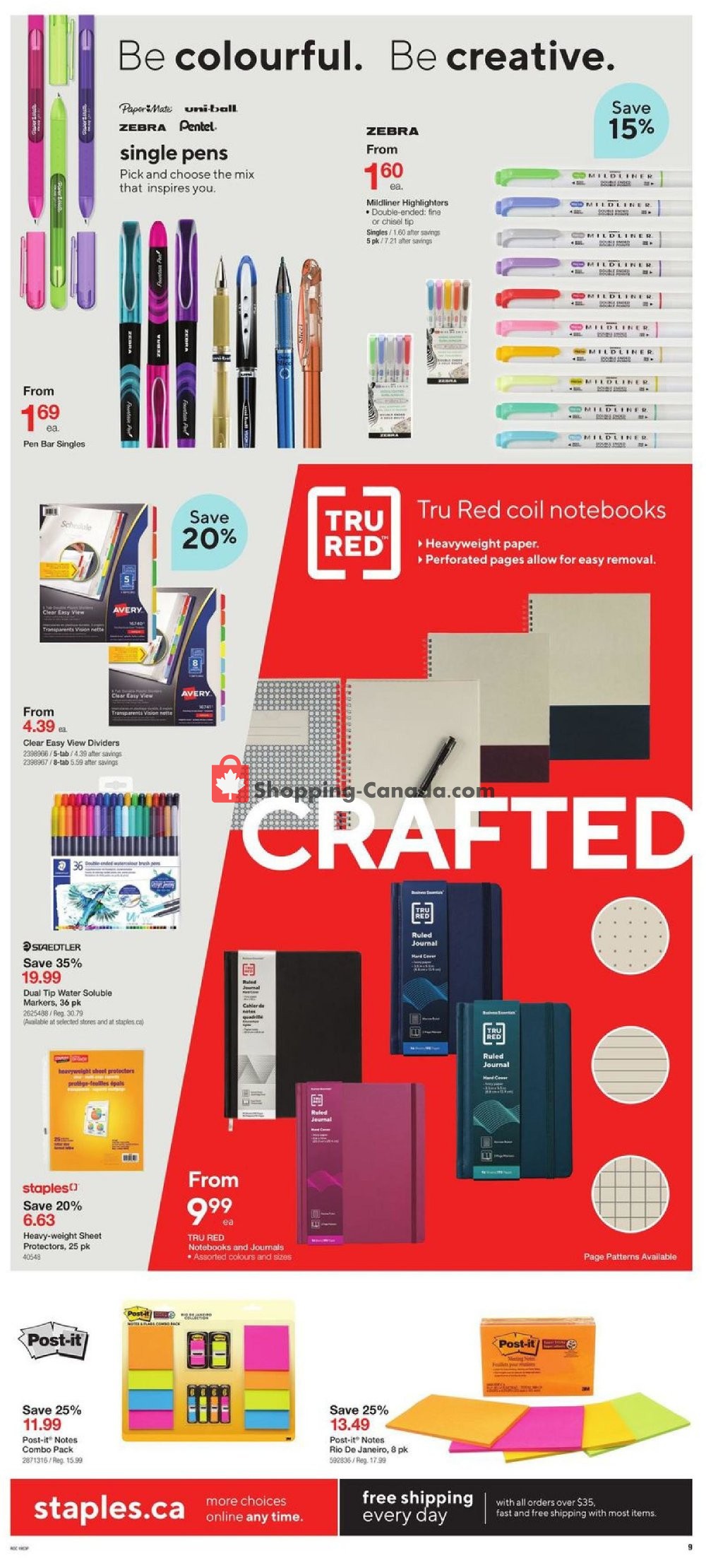 Staples Canada, flyer (Deal of the Week Atlantic) February 5