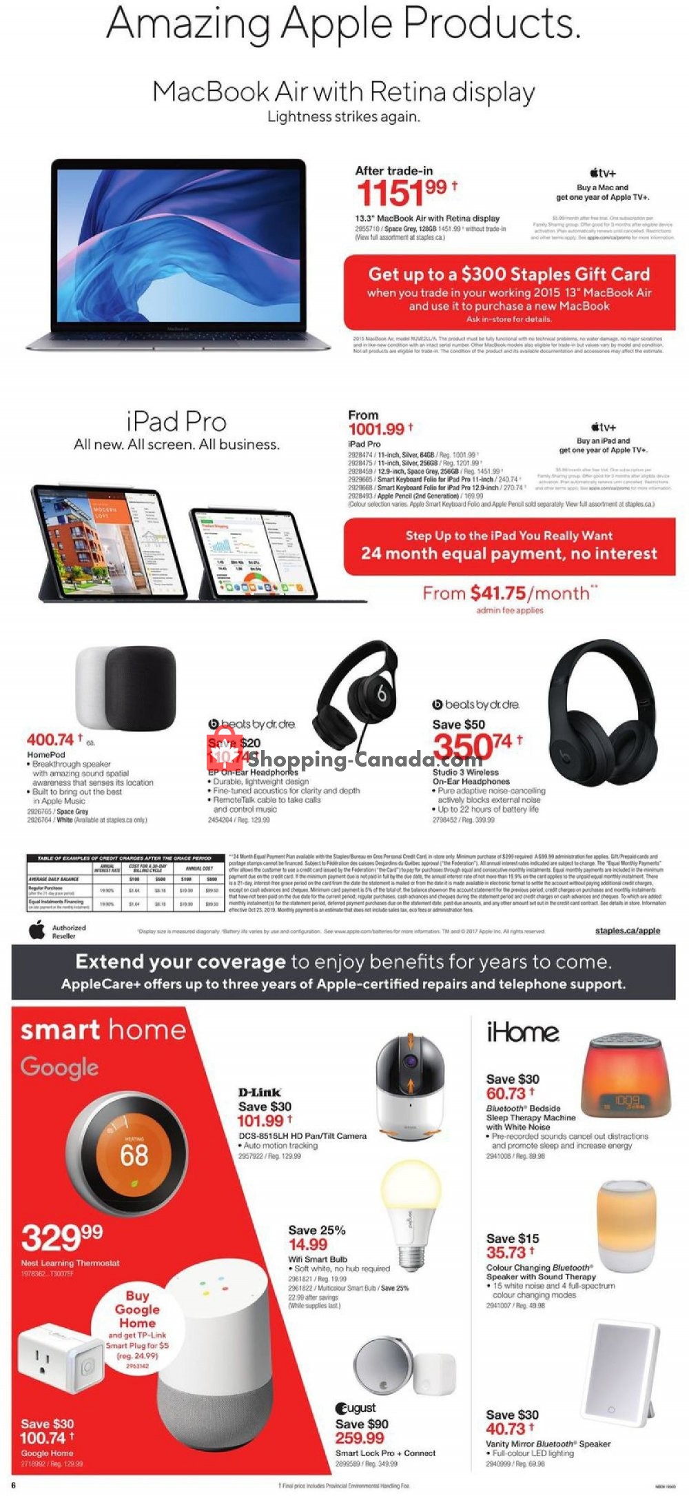 Staples flyer from Wednesday January 15, 2020 to Tuesday January 21, 2020 - page 6