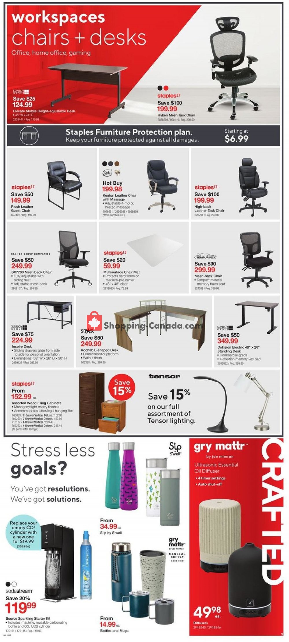 Staples flyer from Wednesday January 15, 2020 to Tuesday January 21, 2020 - page 9