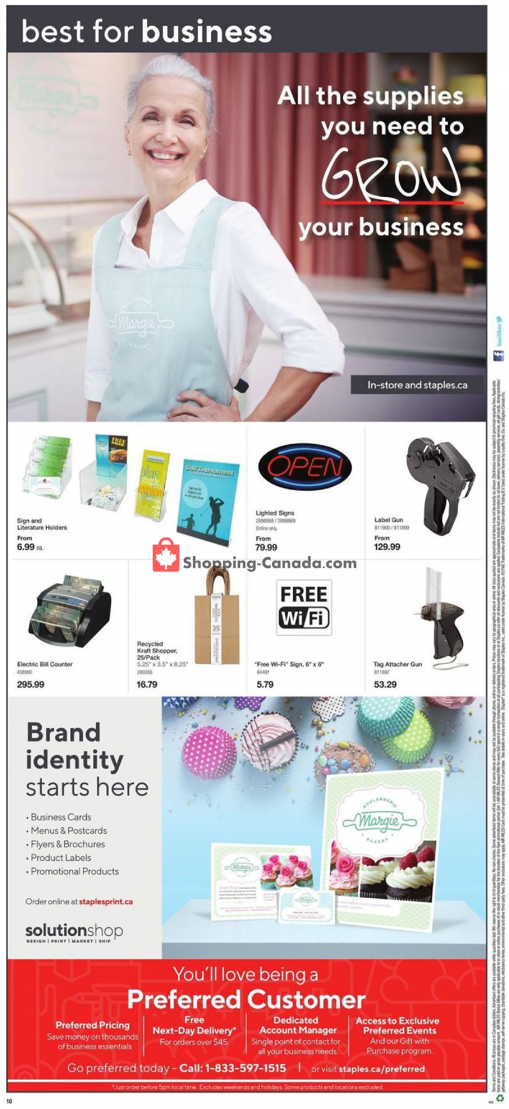 Staples flyer from Wednesday July 10, 2019 to Tuesday July 16, 2019 - page 10