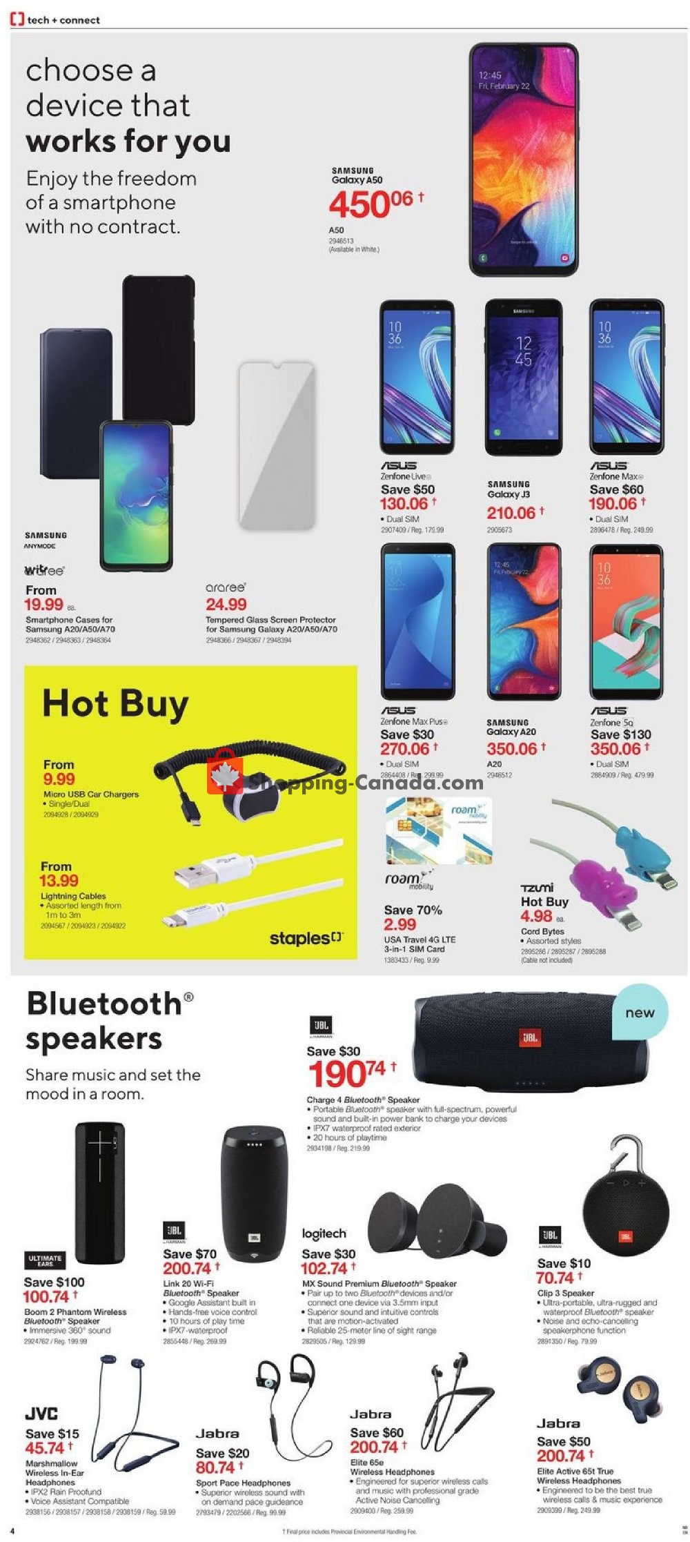Staples flyer from Wednesday July 10, 2019 to Tuesday July 16, 2019 - page 4