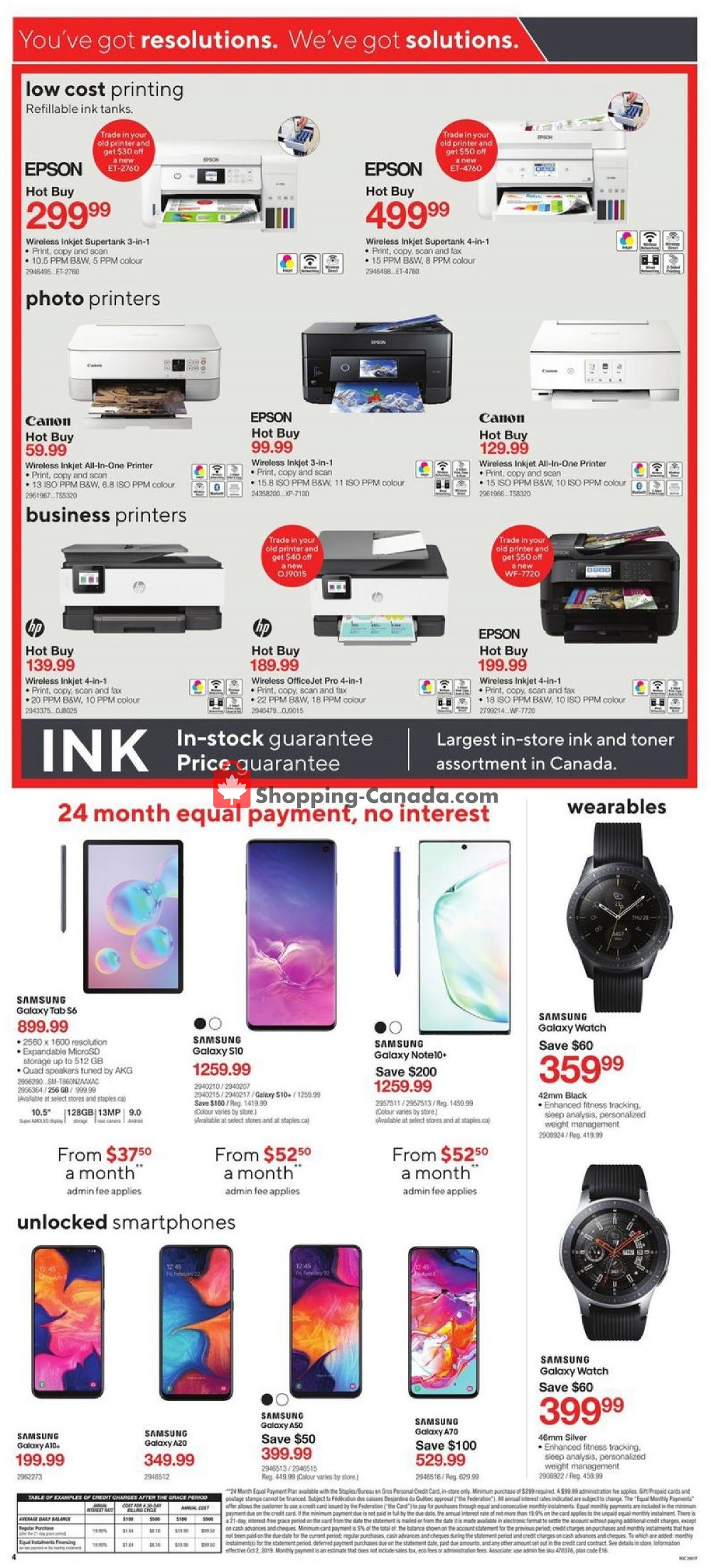 Staples flyer from Wednesday February 5, 2020 to Tuesday February 11, 2020 - page 4