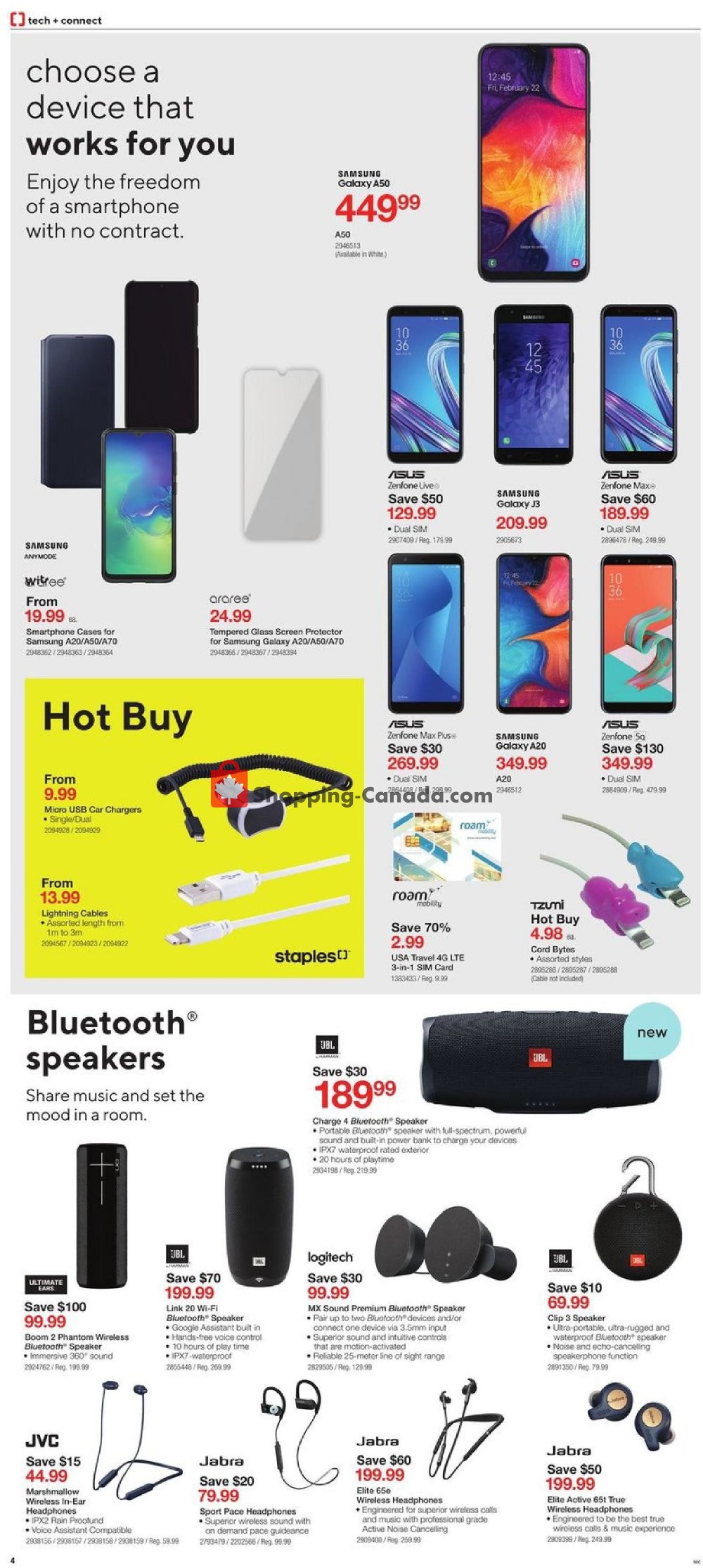 Staples flyer from Wednesday July 10, 2019 to Tuesday July 16, 2019 - page 4