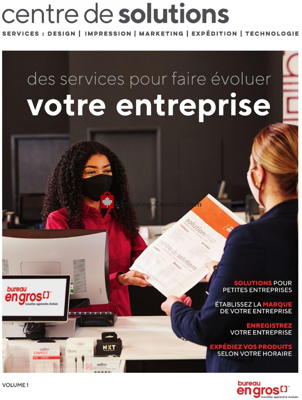Staples flyer from Friday May 7, 2021 to Friday December 31, 2021 - page 1