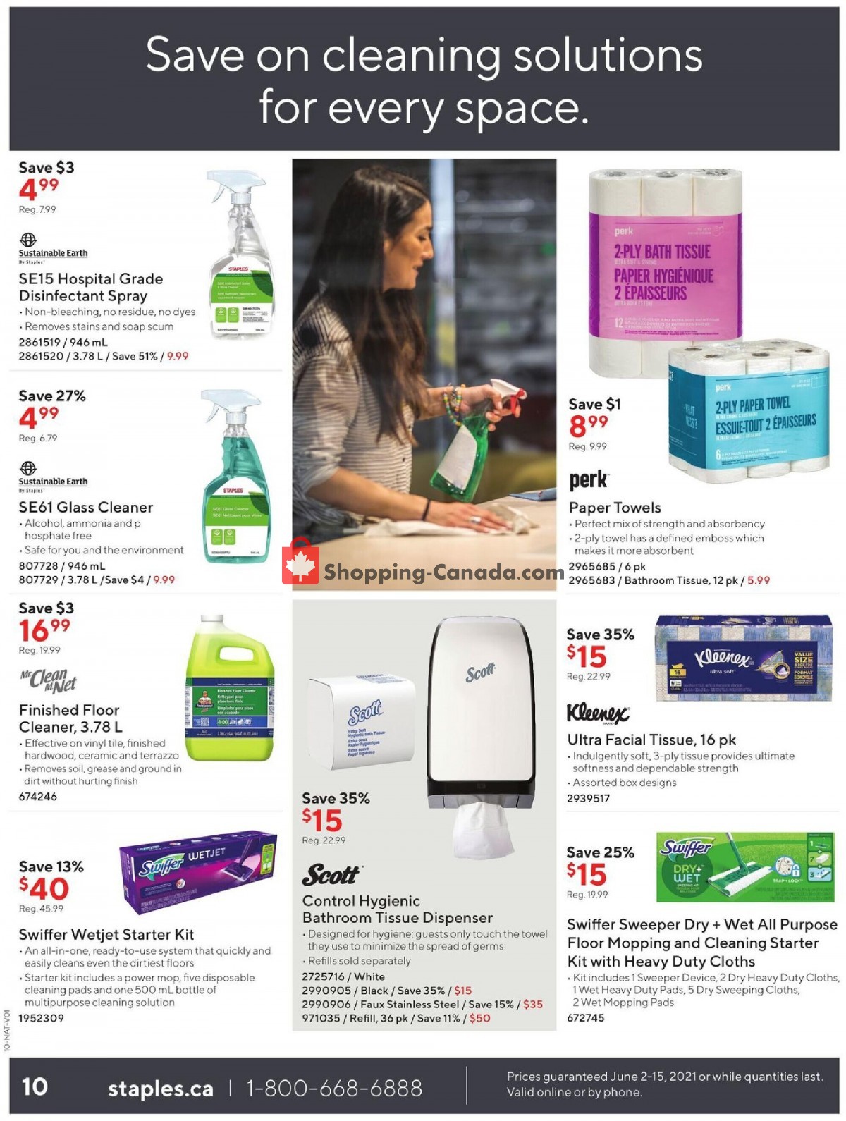 Staples flyer from Wednesday June 2, 2021 to Tuesday June 15, 2021 - page 10