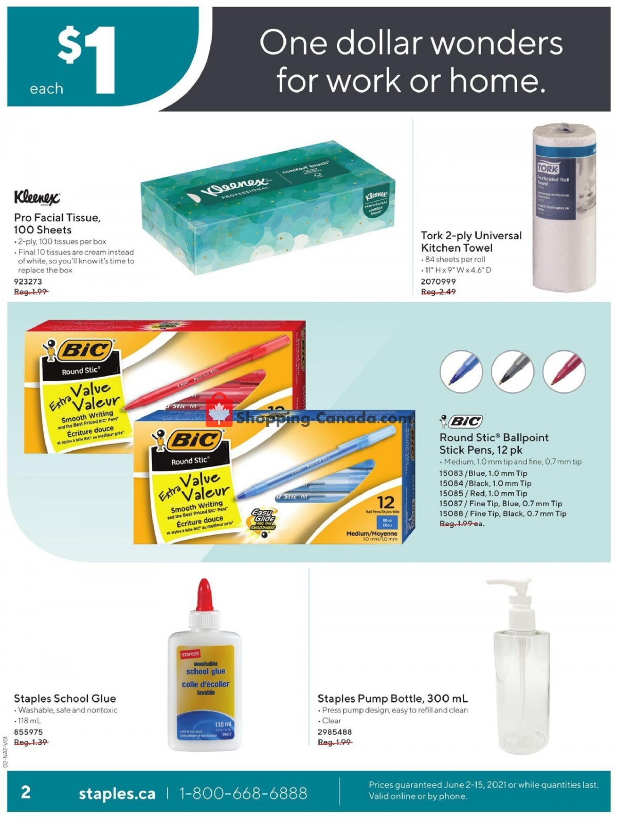 Staples flyer from Wednesday June 2, 2021 to Tuesday June 15, 2021 - page 2