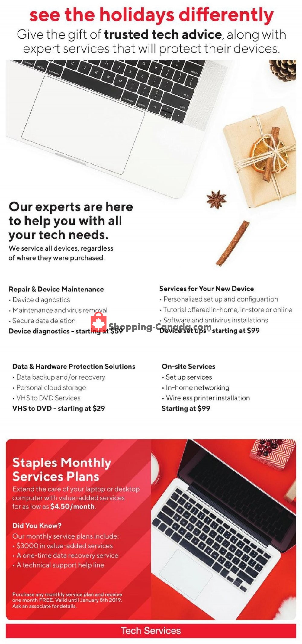 Staples flyer from Wednesday December 5, 2018 to Tuesday December 11, 2018 - page 17