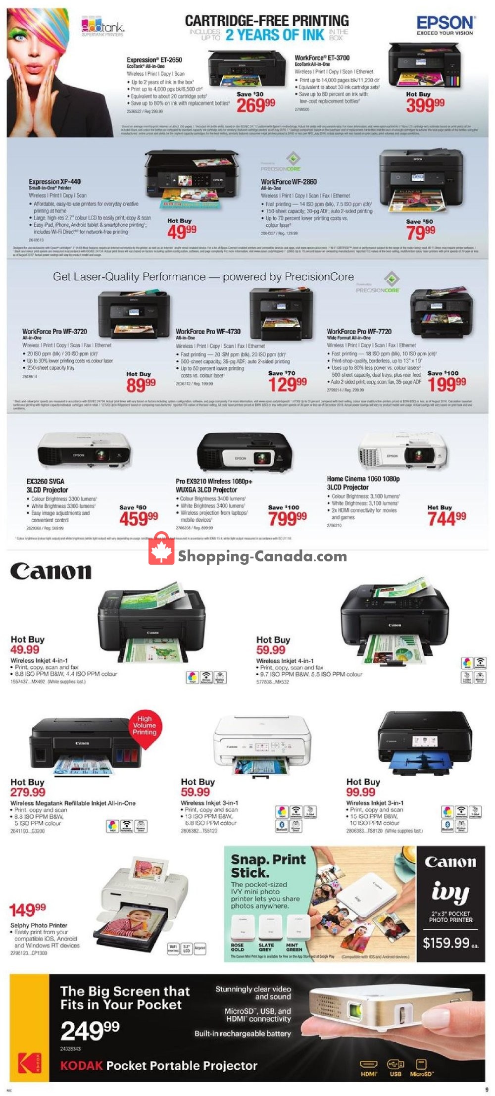 Staples flyer from Wednesday October 24, 2018 to Tuesday November 6, 2018 - page 11