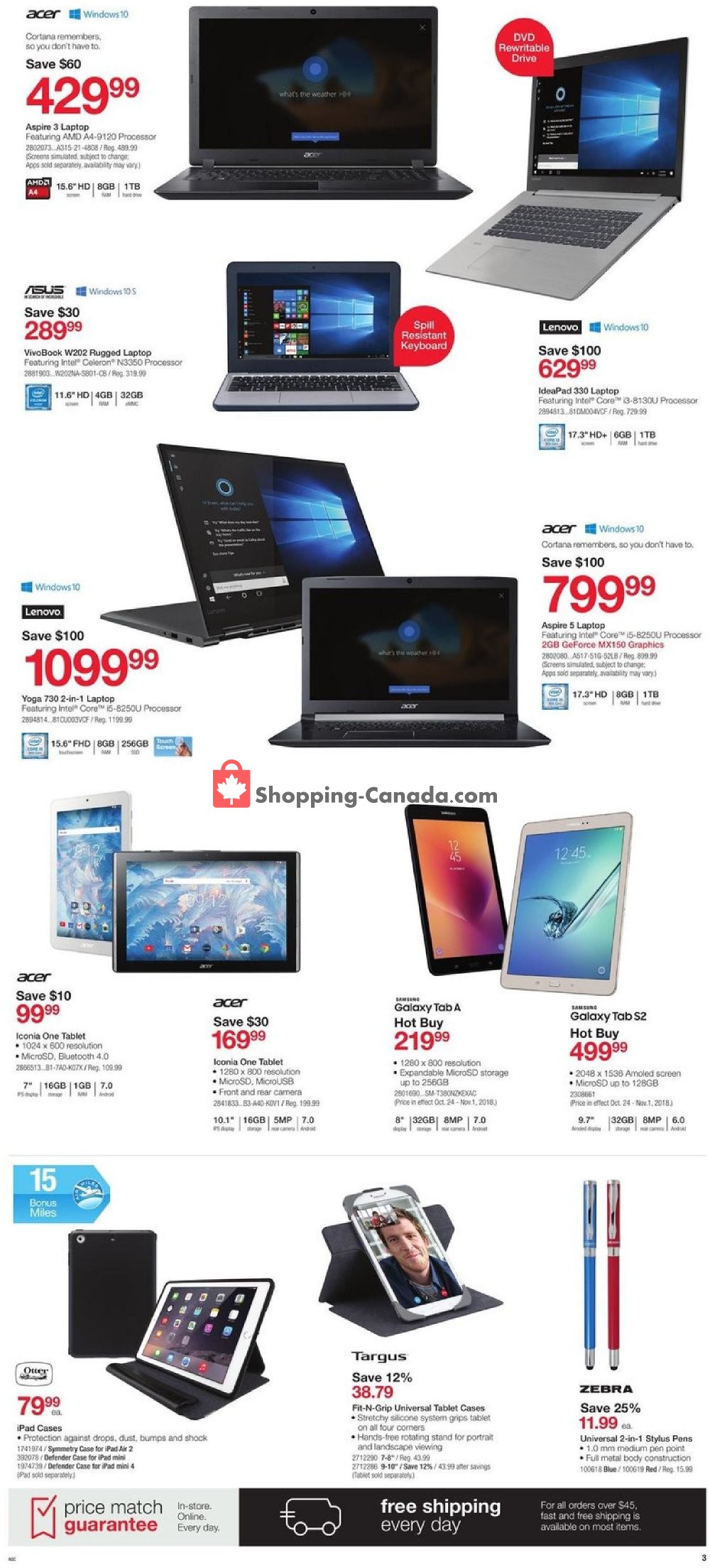 Staples flyer from Wednesday October 24, 2018 to Tuesday November 6, 2018 - page 5