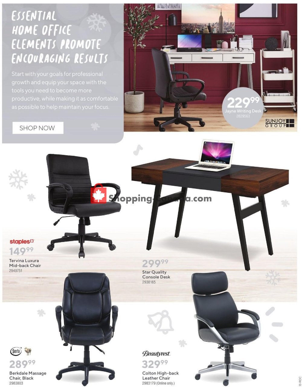 Staples flyer from Wednesday December 16, 2020 to Thursday December 24, 2020 - page 13