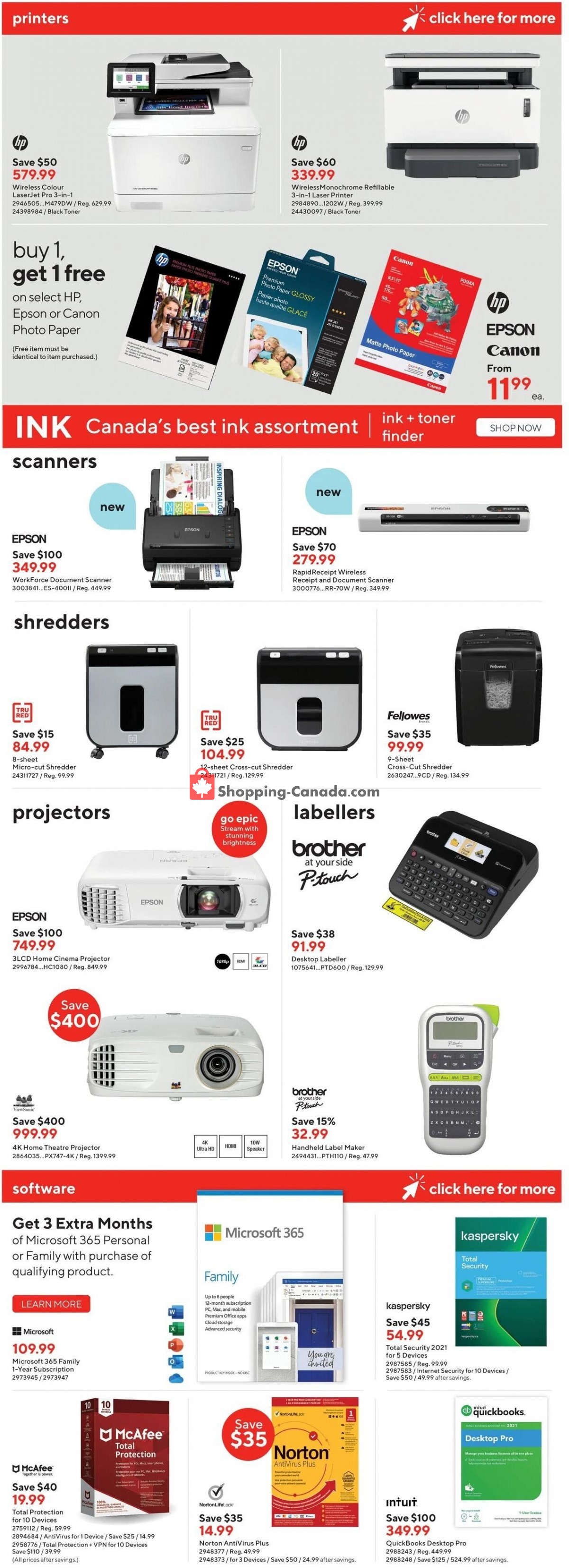 Staples flyer from Wednesday May 5, 2021 to Tuesday May 11, 2021 - page 10