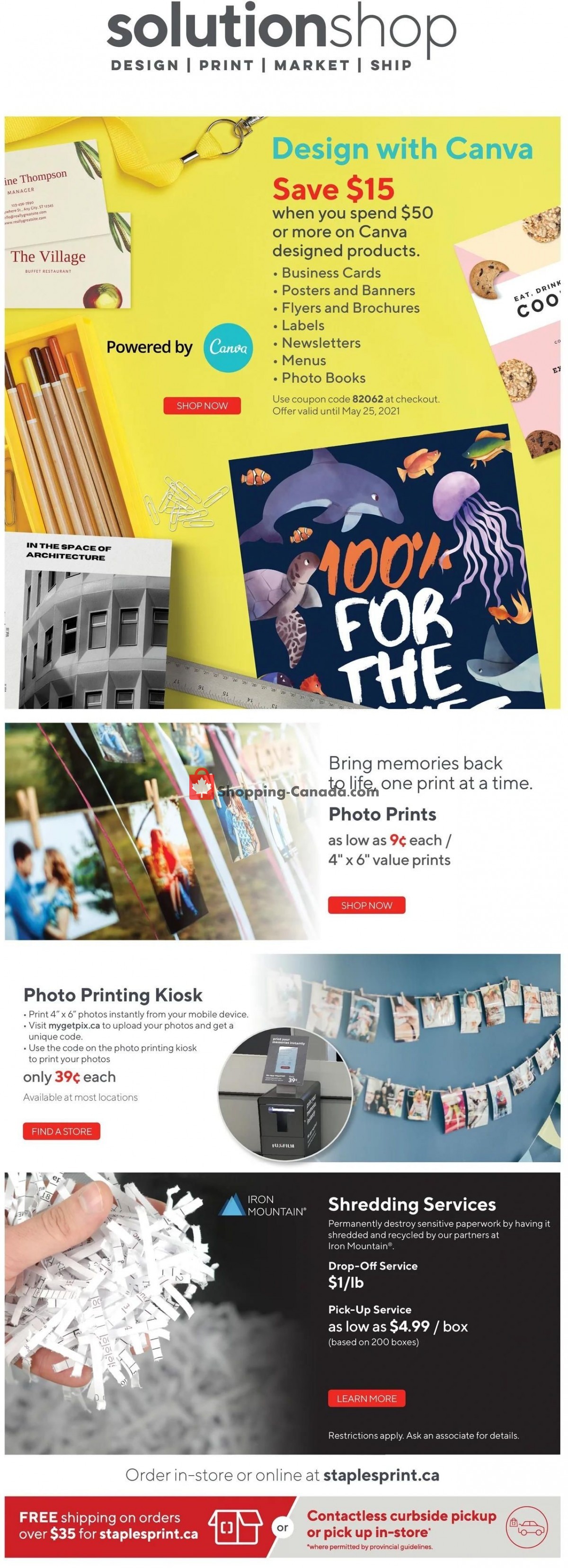 Staples flyer from Wednesday May 5, 2021 to Tuesday May 11, 2021 - page 12