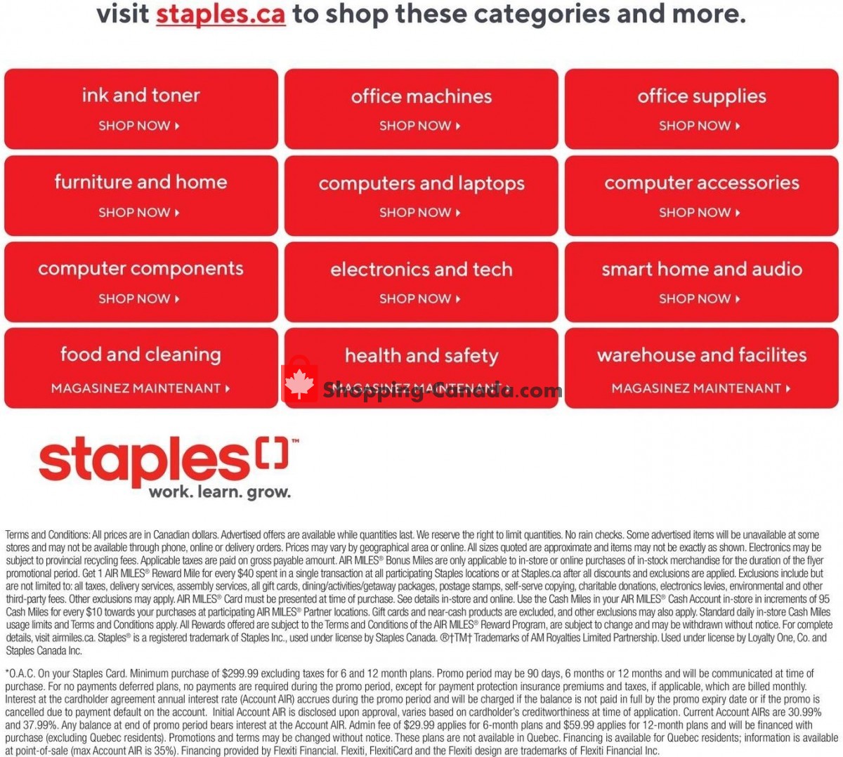 Staples flyer from Wednesday May 5, 2021 to Tuesday May 11, 2021 - page 13