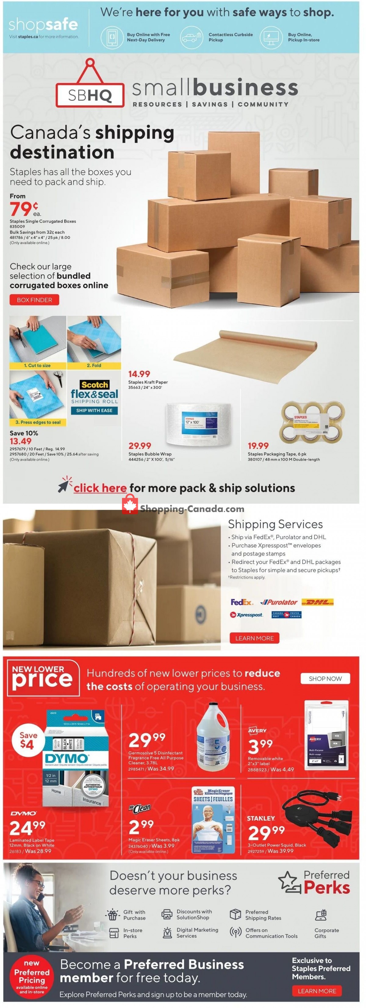 Staples flyer from Wednesday May 5, 2021 to Tuesday May 11, 2021 - page 2