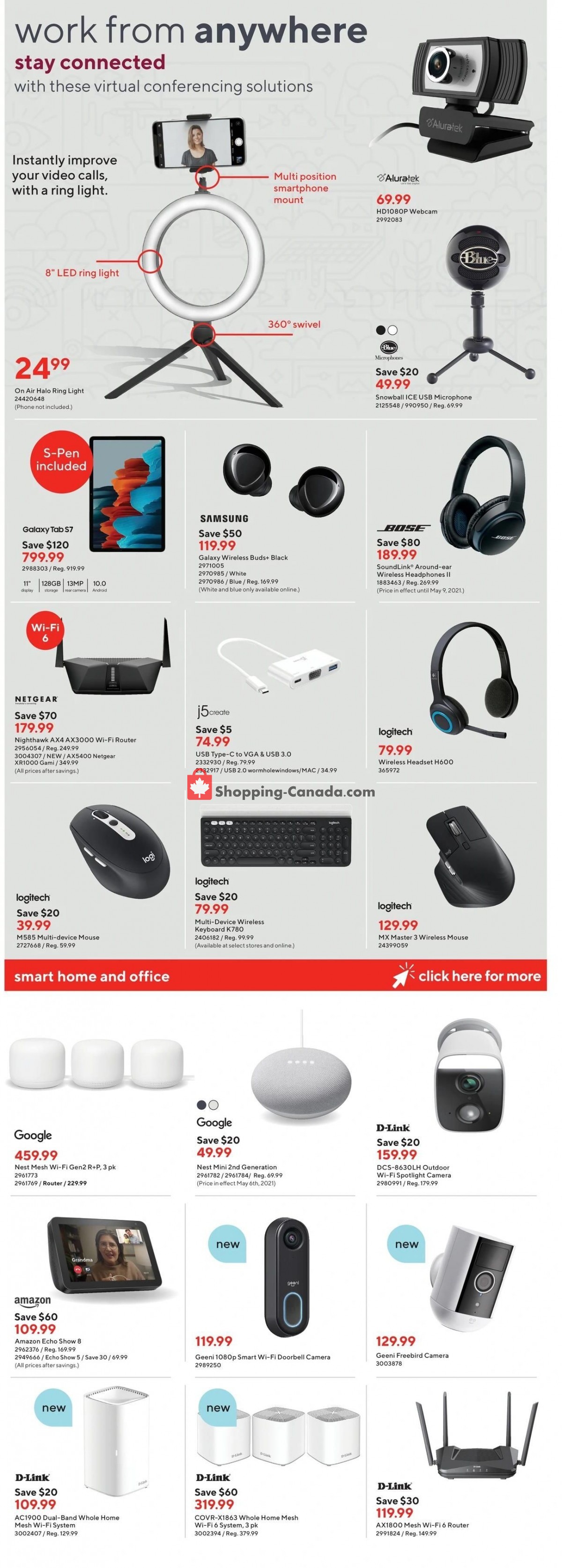 Staples flyer from Wednesday May 5, 2021 to Tuesday May 11, 2021 - page 7