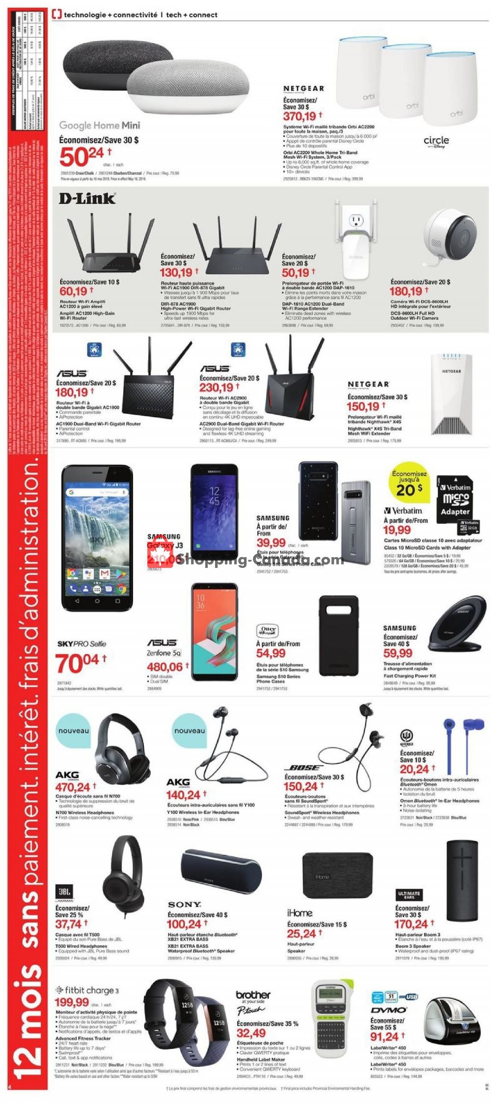Staples flyer from Wednesday May 15, 2019 to Tuesday May 28, 2019 - page 4