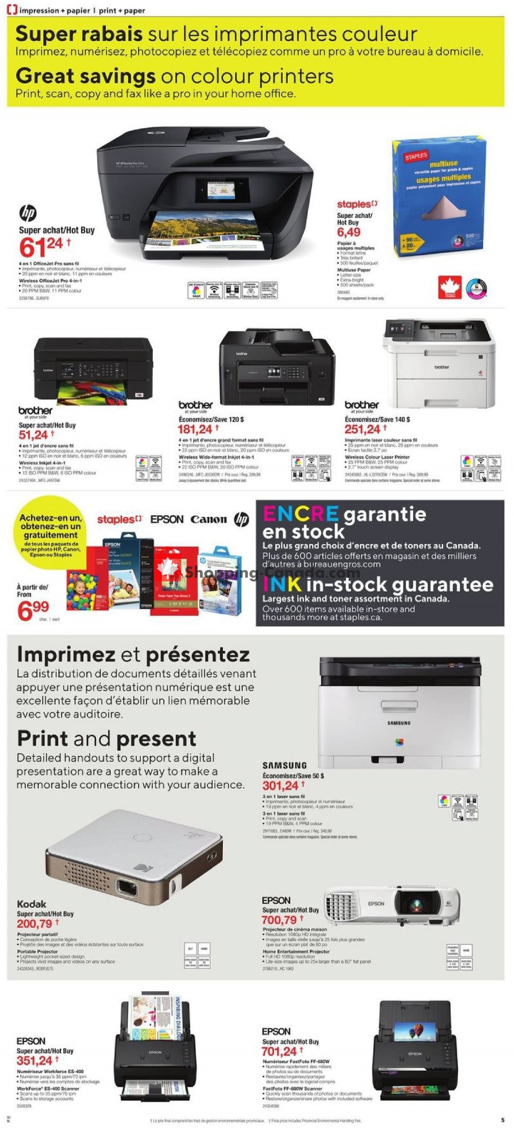 Staples flyer from Wednesday May 15, 2019 to Tuesday May 28, 2019 - page 5