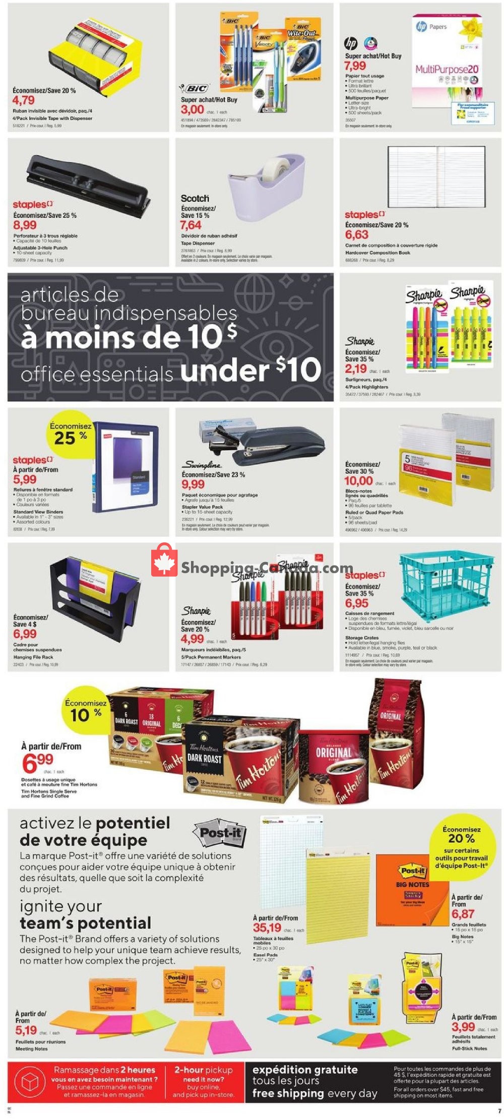 Staples flyer from Wednesday May 15, 2019 to Tuesday May 28, 2019 - page 7
