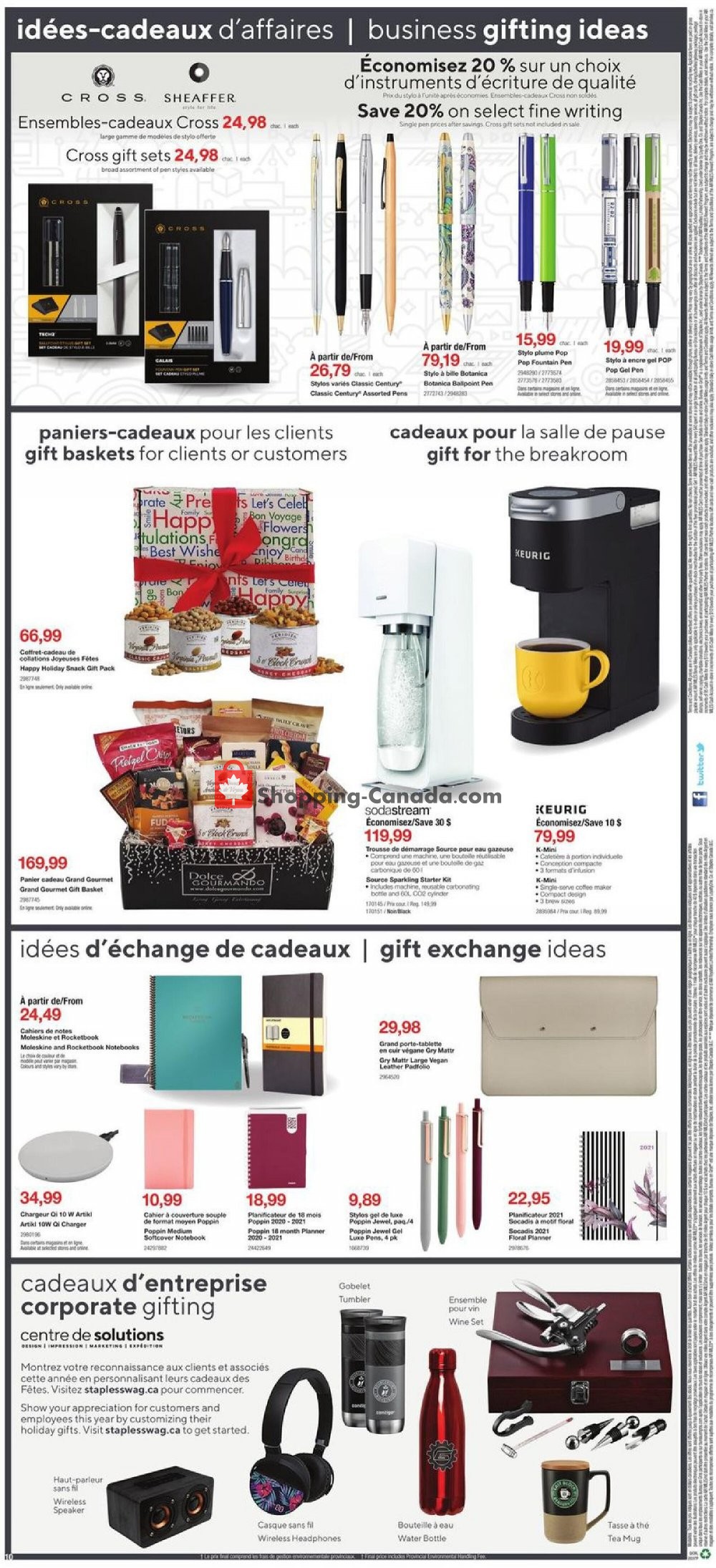 Staples flyer from Wednesday October 14, 2020 to Tuesday October 20, 2020 - page 10