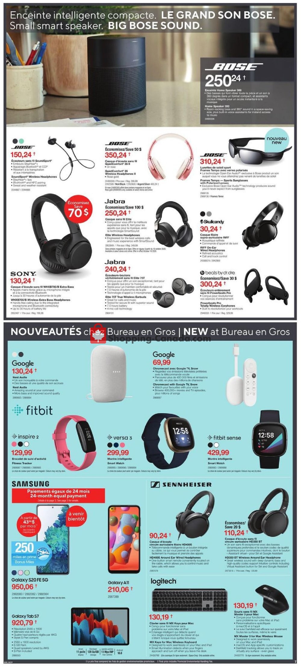 Staples flyer from Wednesday October 14, 2020 to Tuesday October 20, 2020 - page 7