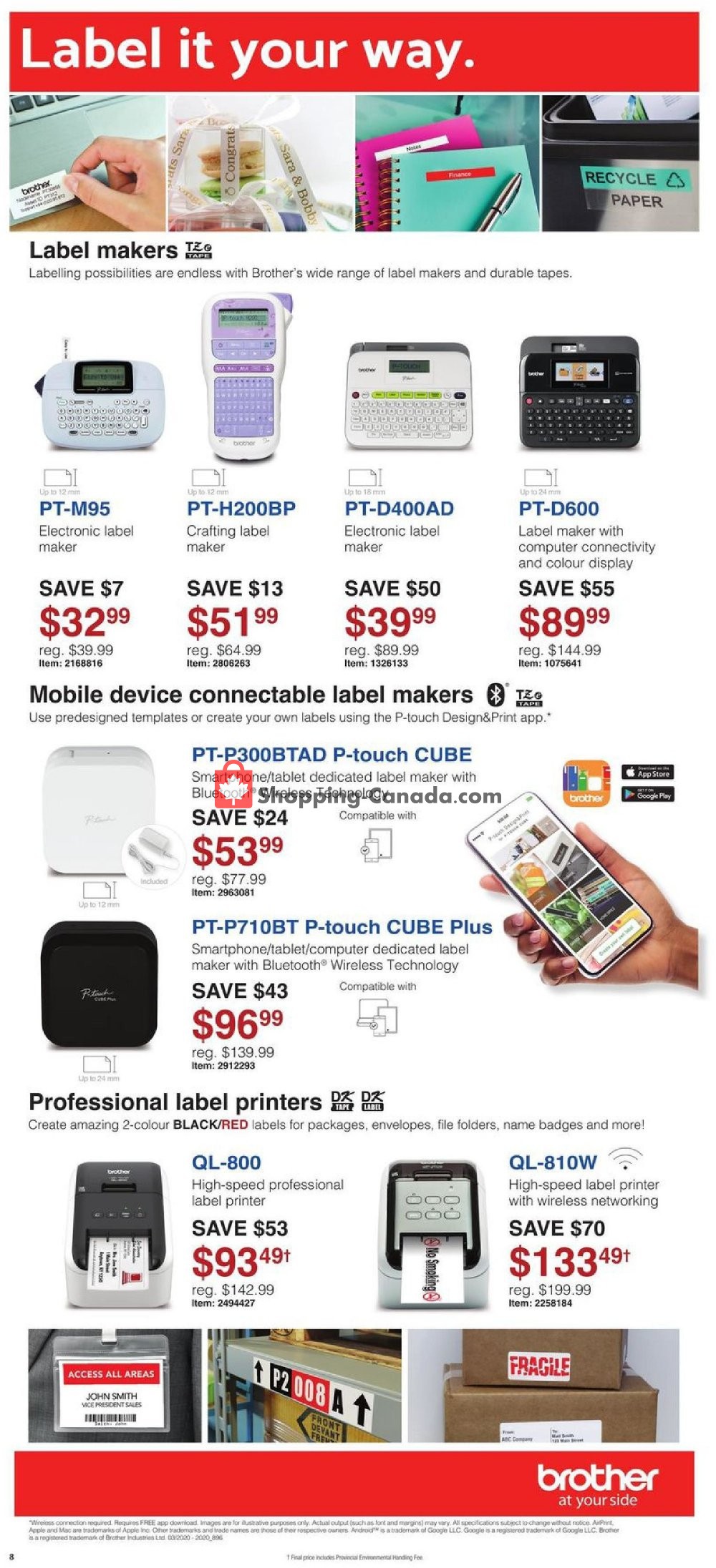 Staples flyer from Wednesday April 22, 2020 to Tuesday April 28, 2020 - page 8