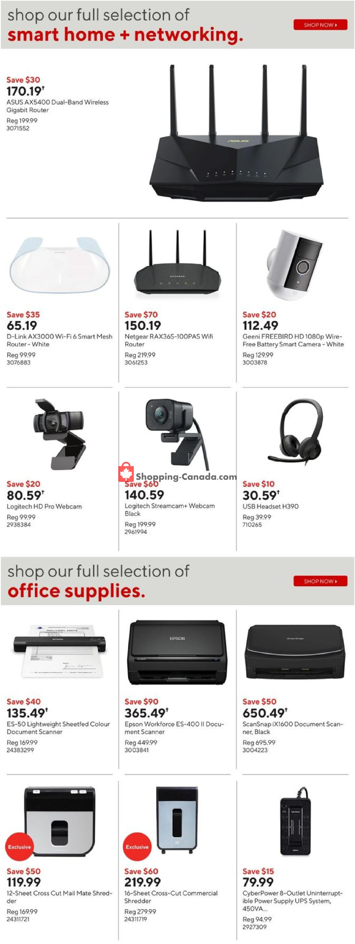 Staples flyer from Wednesday May 22, 2024 to Tuesday May 28, 2024 - page 10