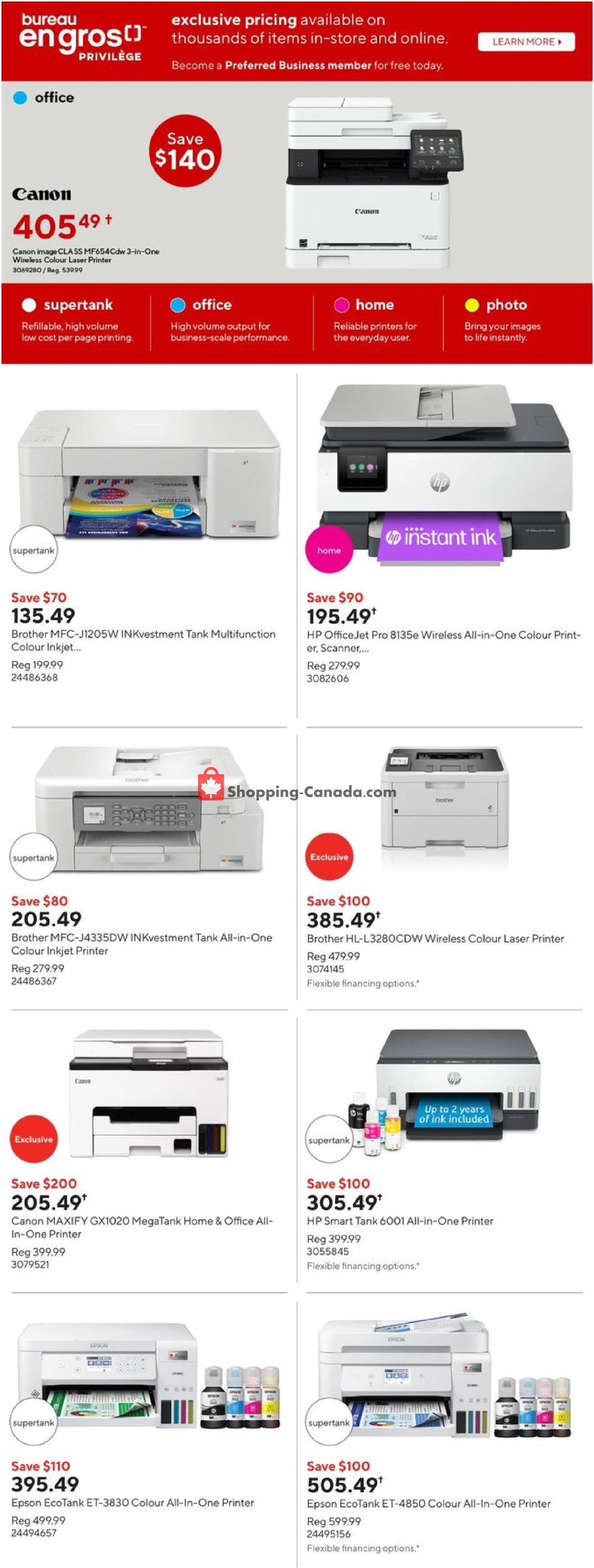 Staples flyer from Wednesday May 22, 2024 to Tuesday May 28, 2024 - page 12