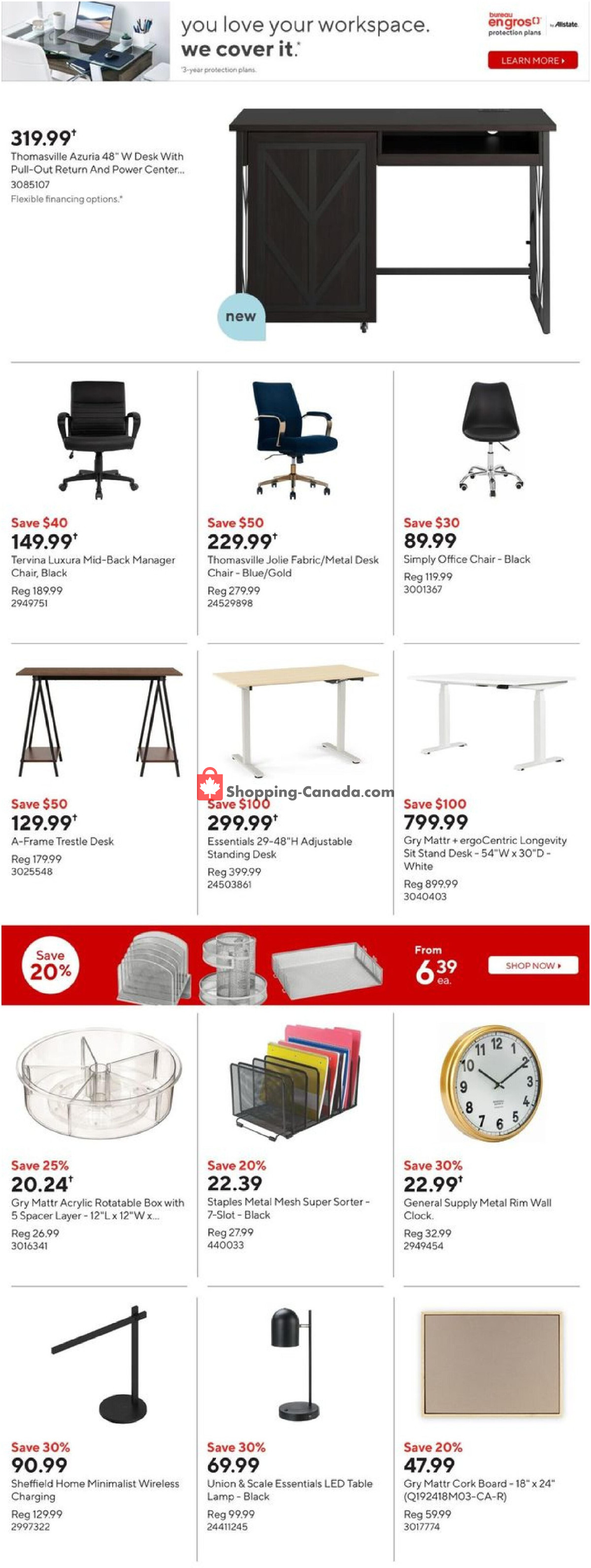 Staples flyer from Wednesday May 22, 2024 to Tuesday May 28, 2024 - page 17