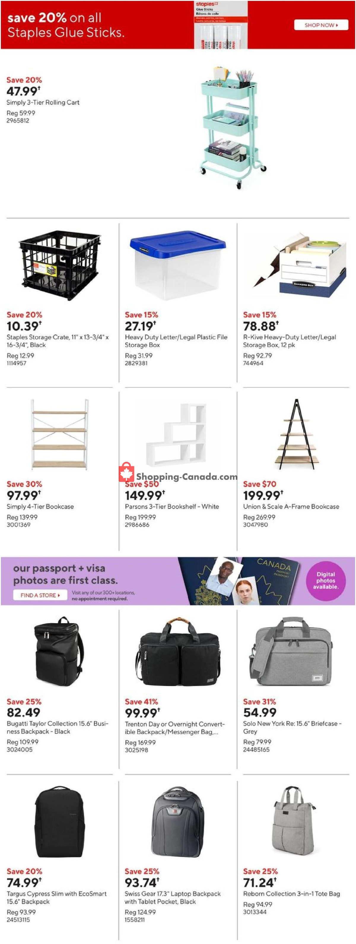 Staples flyer from Wednesday May 22, 2024 to Tuesday May 28, 2024 - page 18