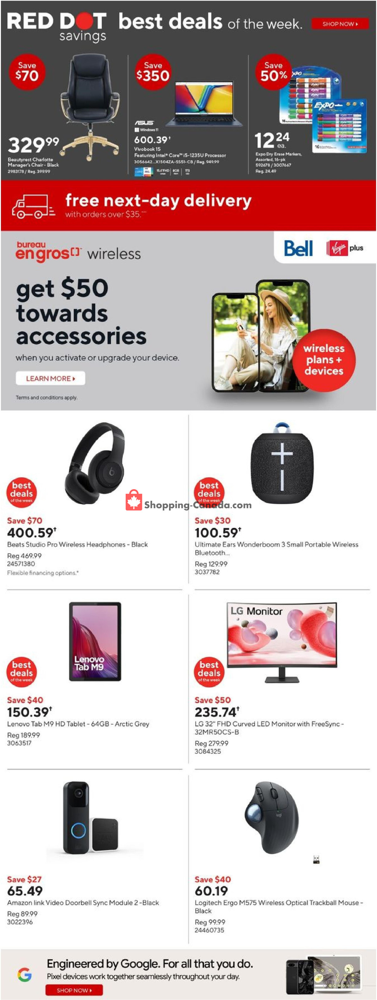 Staples flyer from Wednesday May 22, 2024 to Tuesday May 28, 2024 - page 2